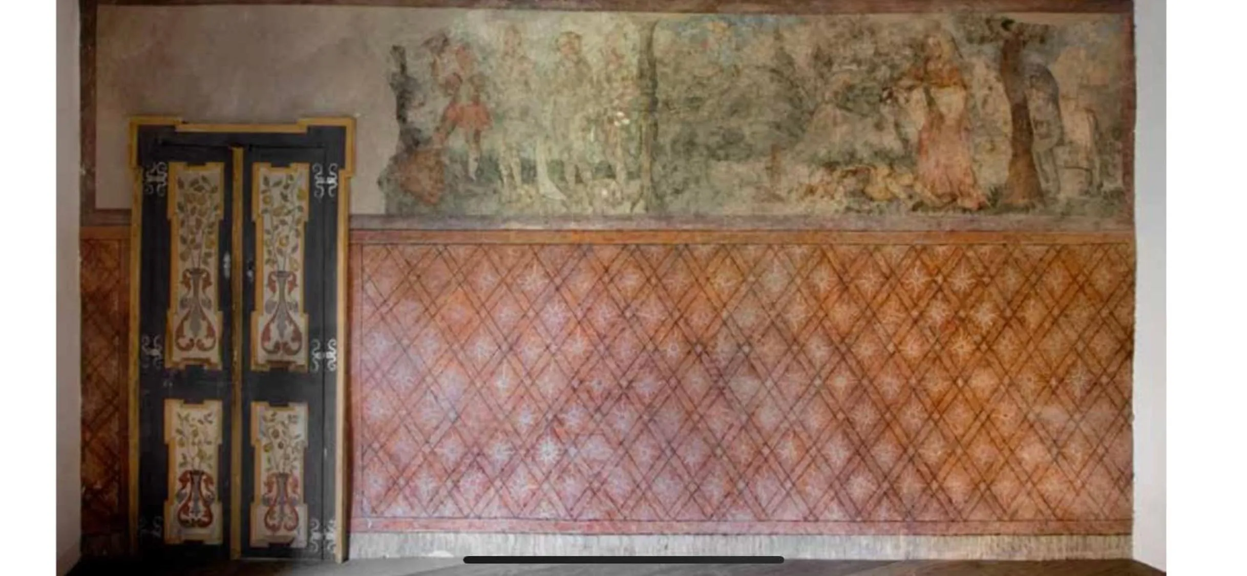 Decorative detail in Schloss Freudenstein