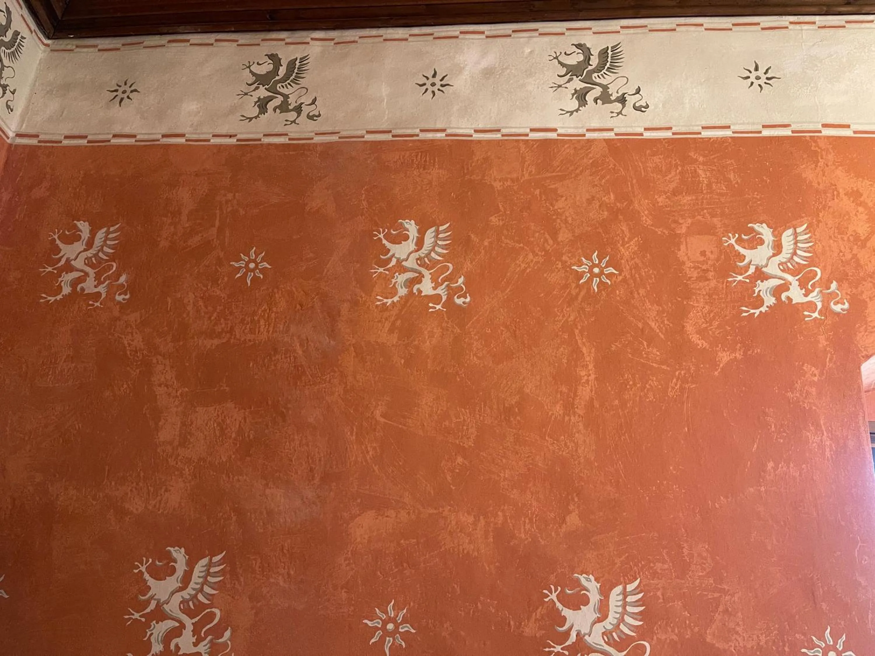 Decorative detail in Schloss Freudenstein