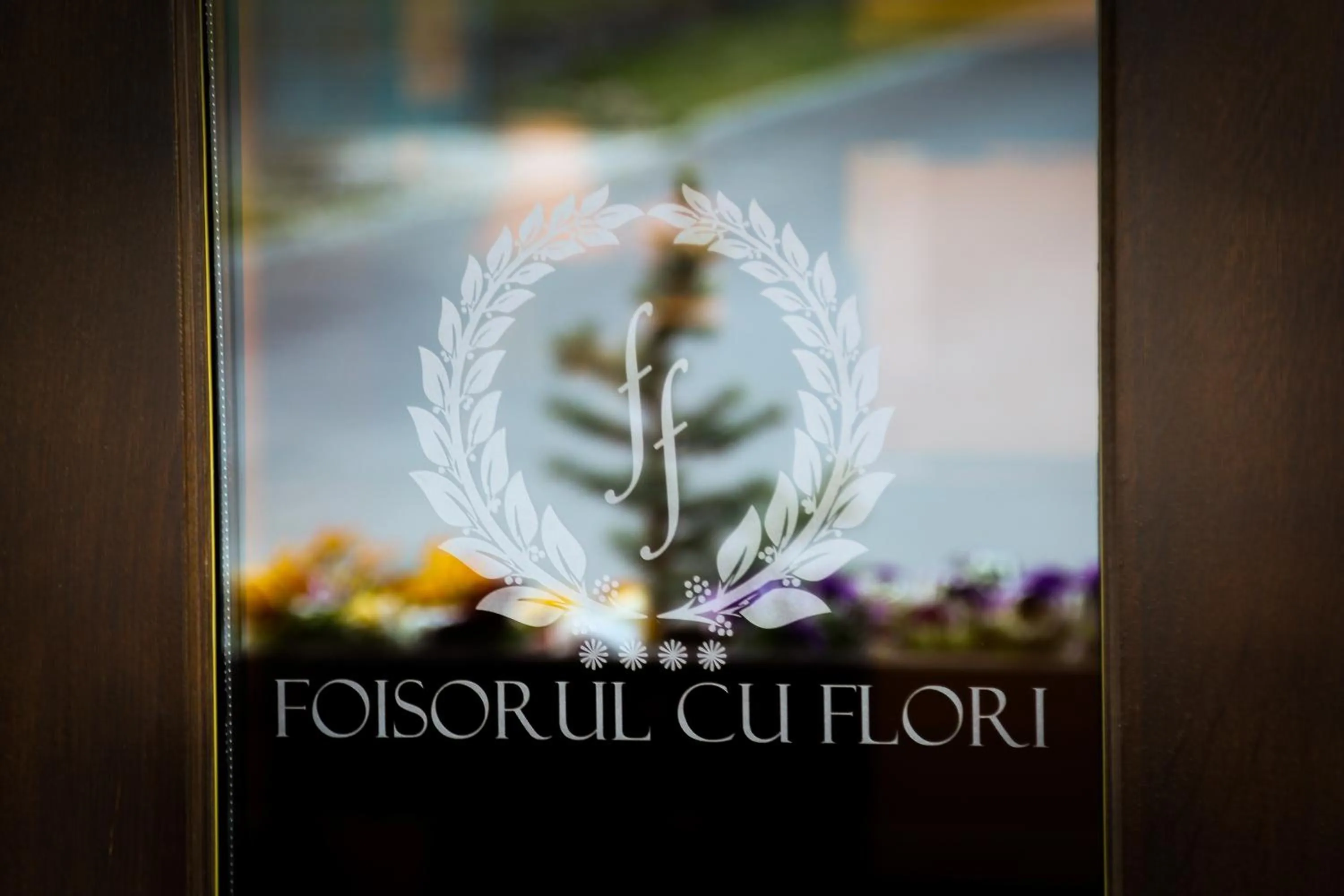 Decorative detail in Hotel Foisorul cu Flori