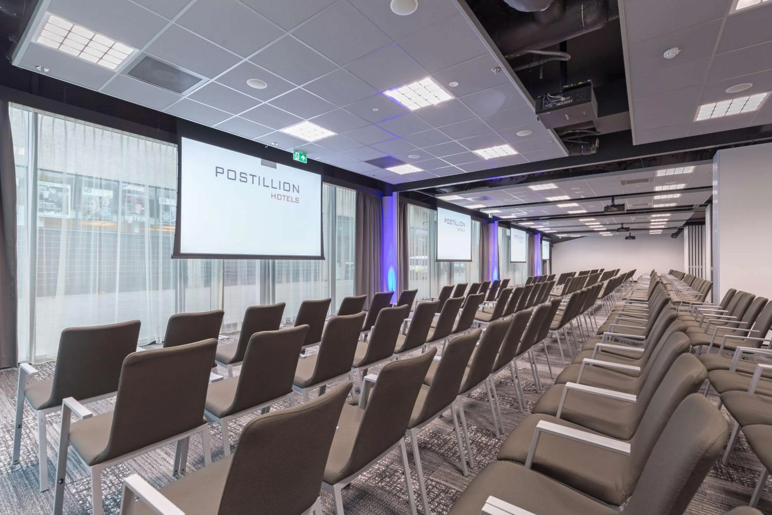 On site in Postillion Hotel Amsterdam