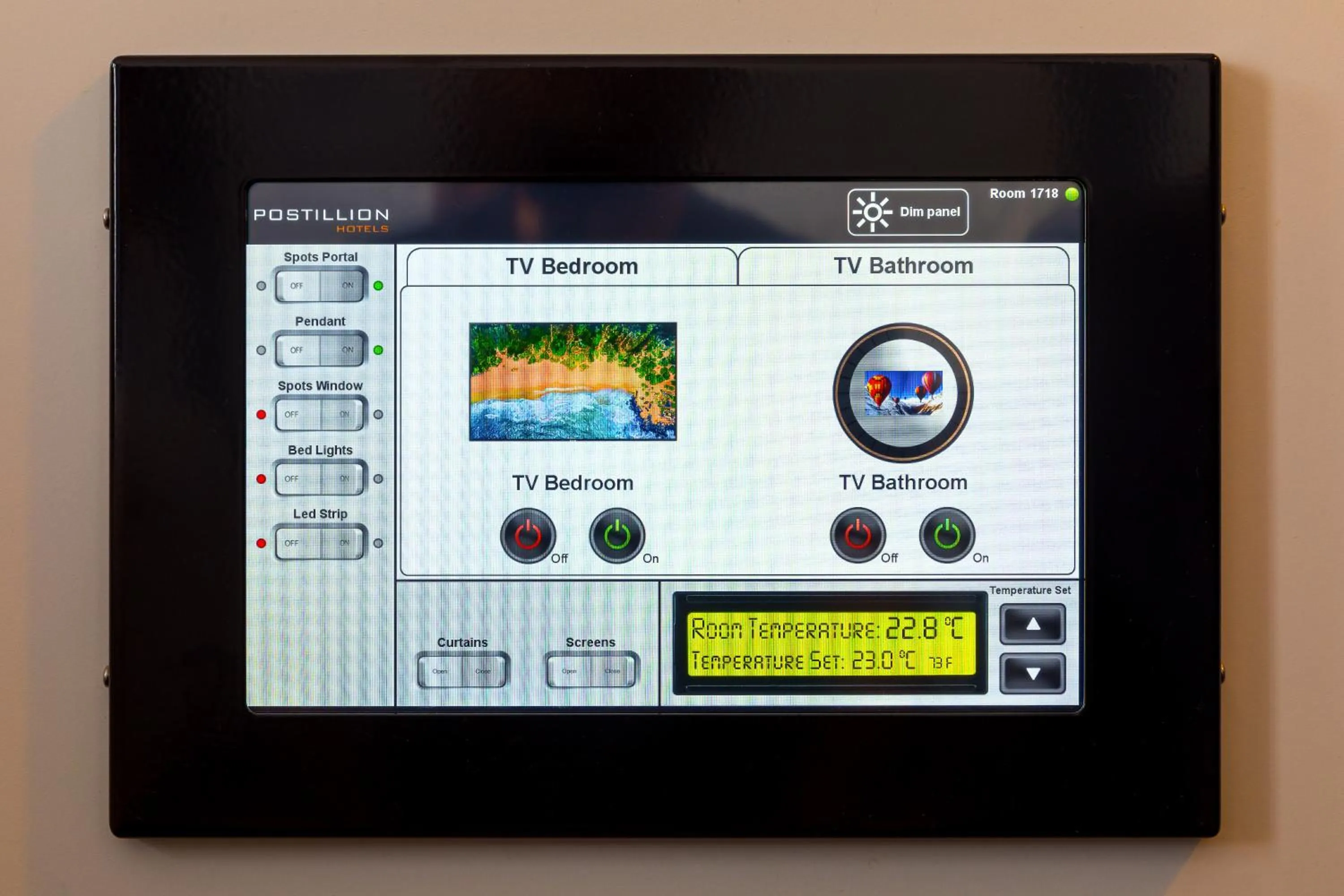 TV and multimedia in Postillion Hotel Amsterdam