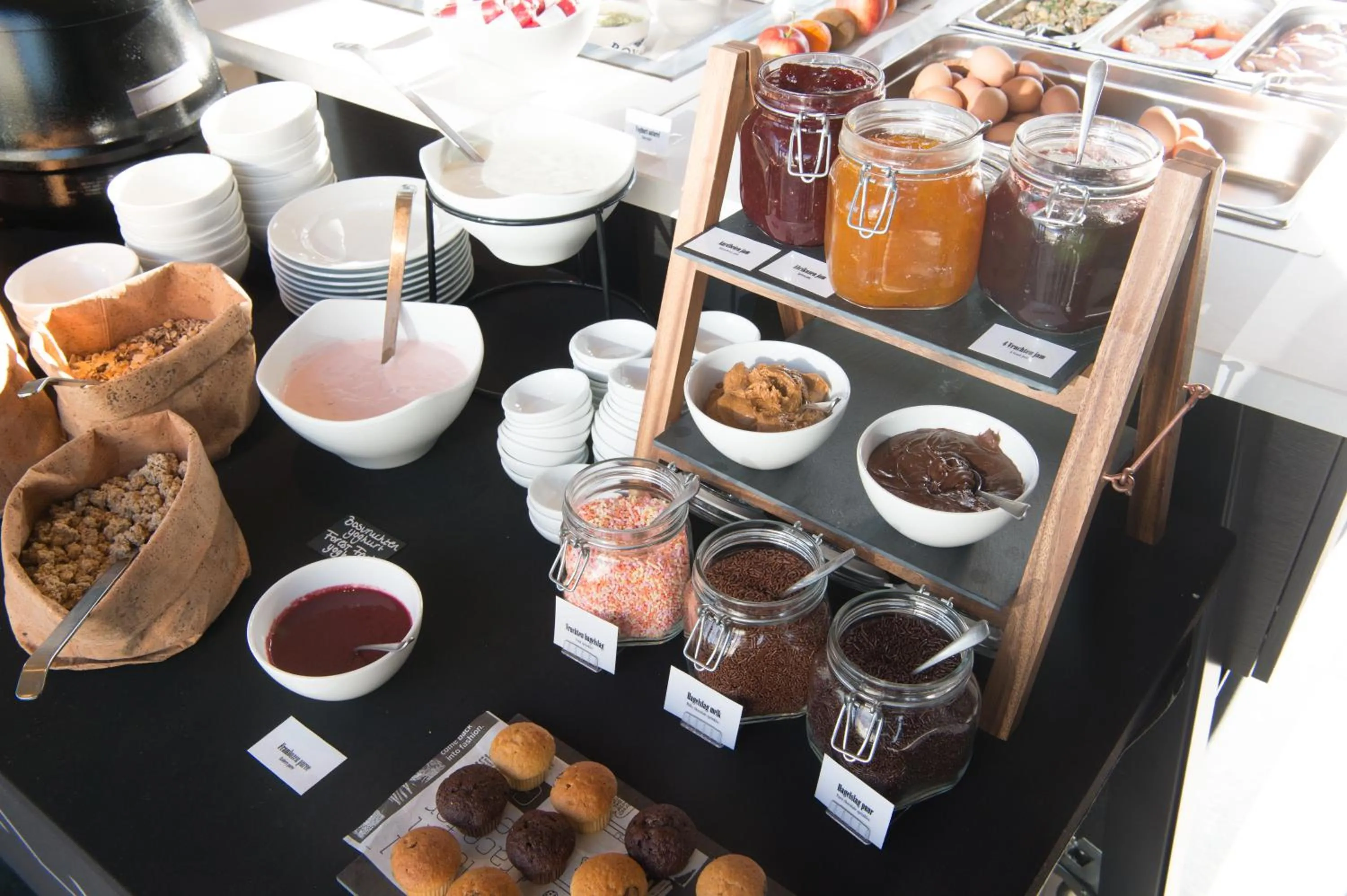 Food close-up in Postillion Hotel Amsterdam