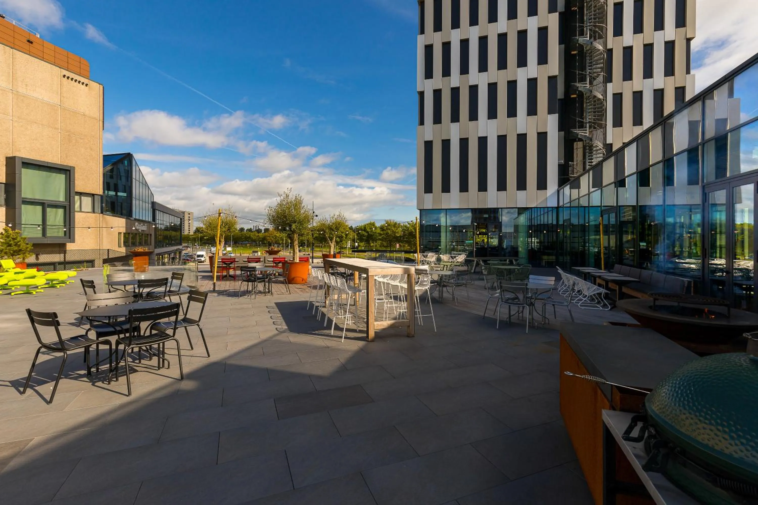 Balcony/Terrace in Postillion Hotel Amsterdam