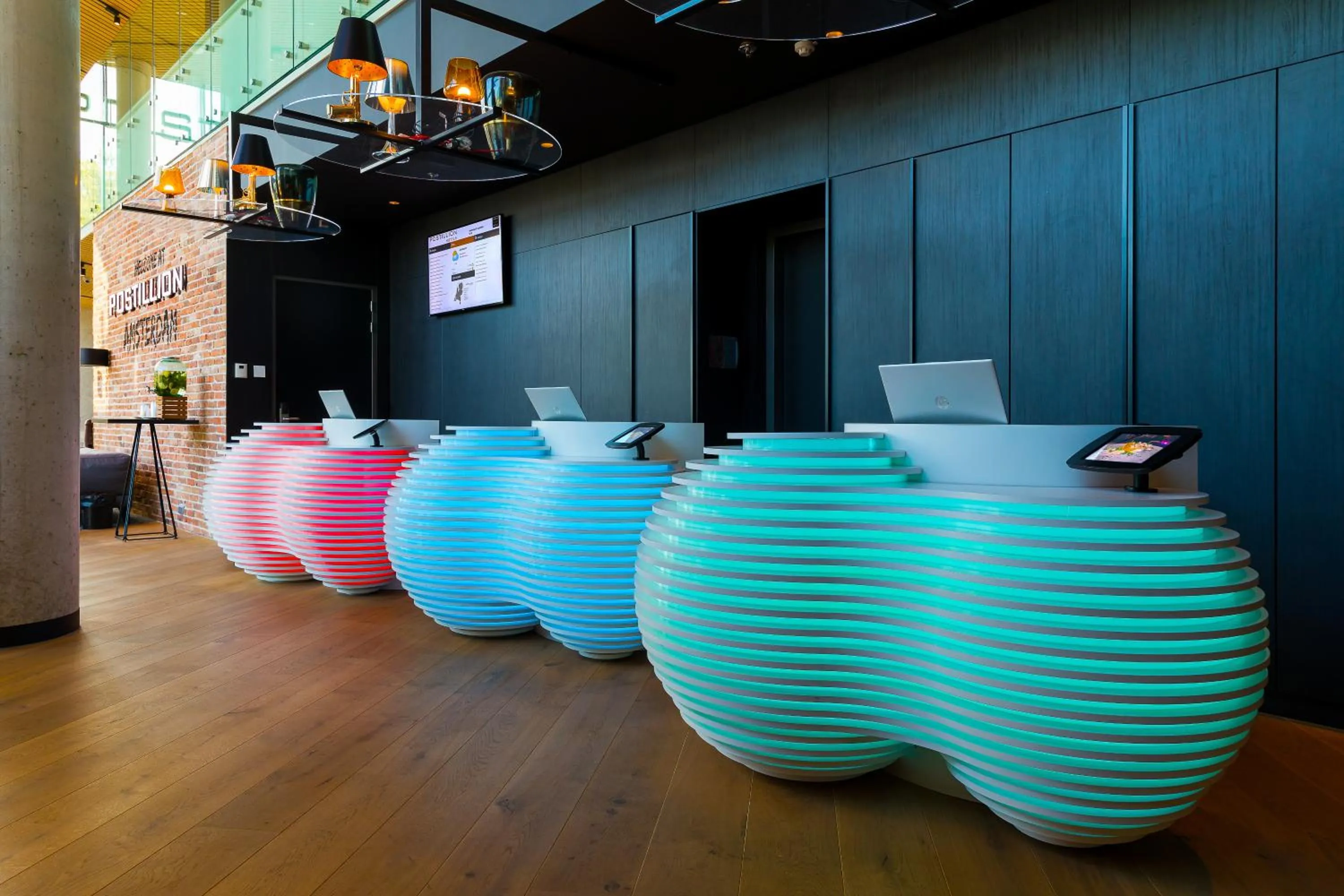 Lobby or reception in Postillion Hotel Amsterdam