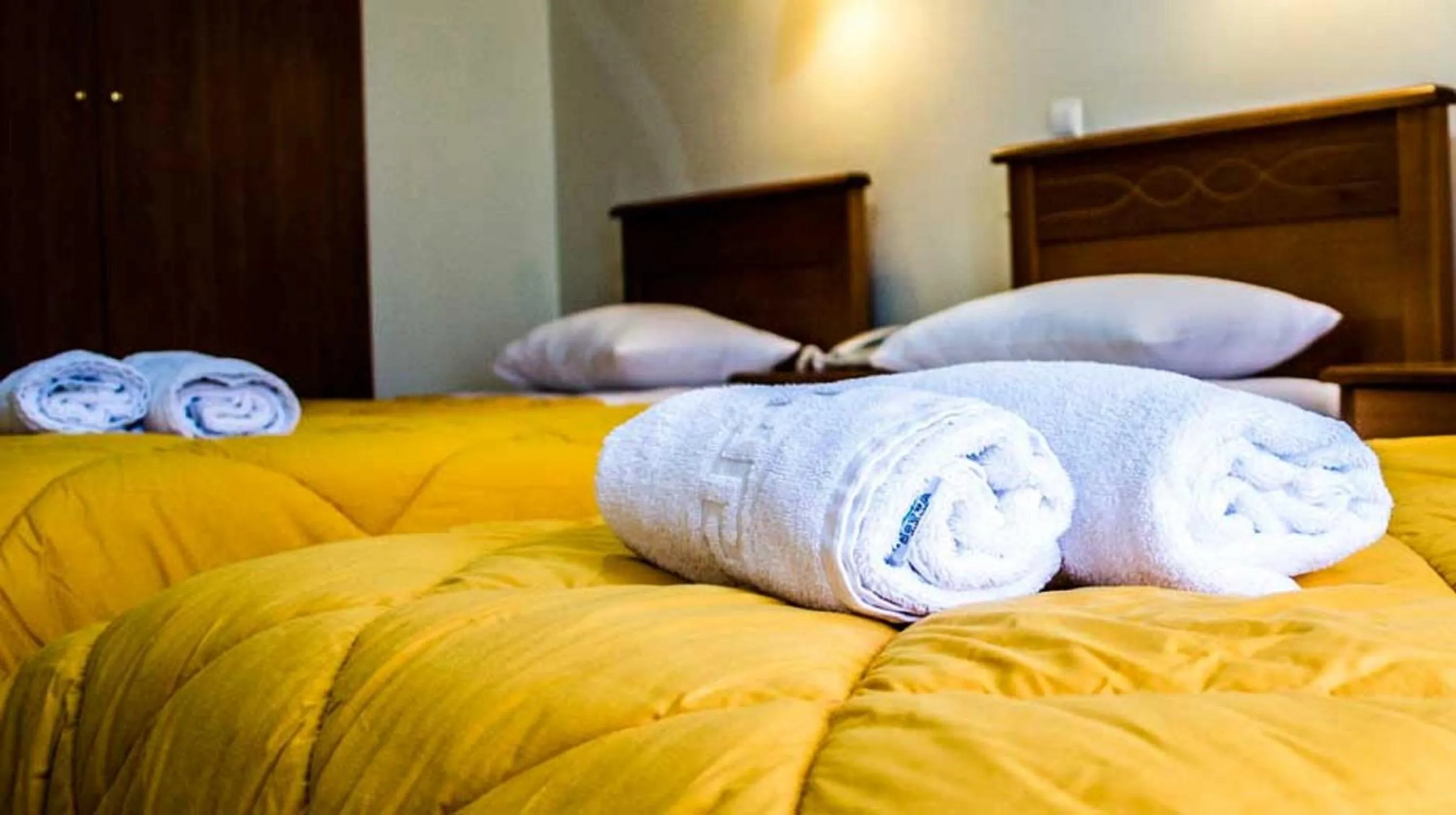 Bed in Hotel Liberty