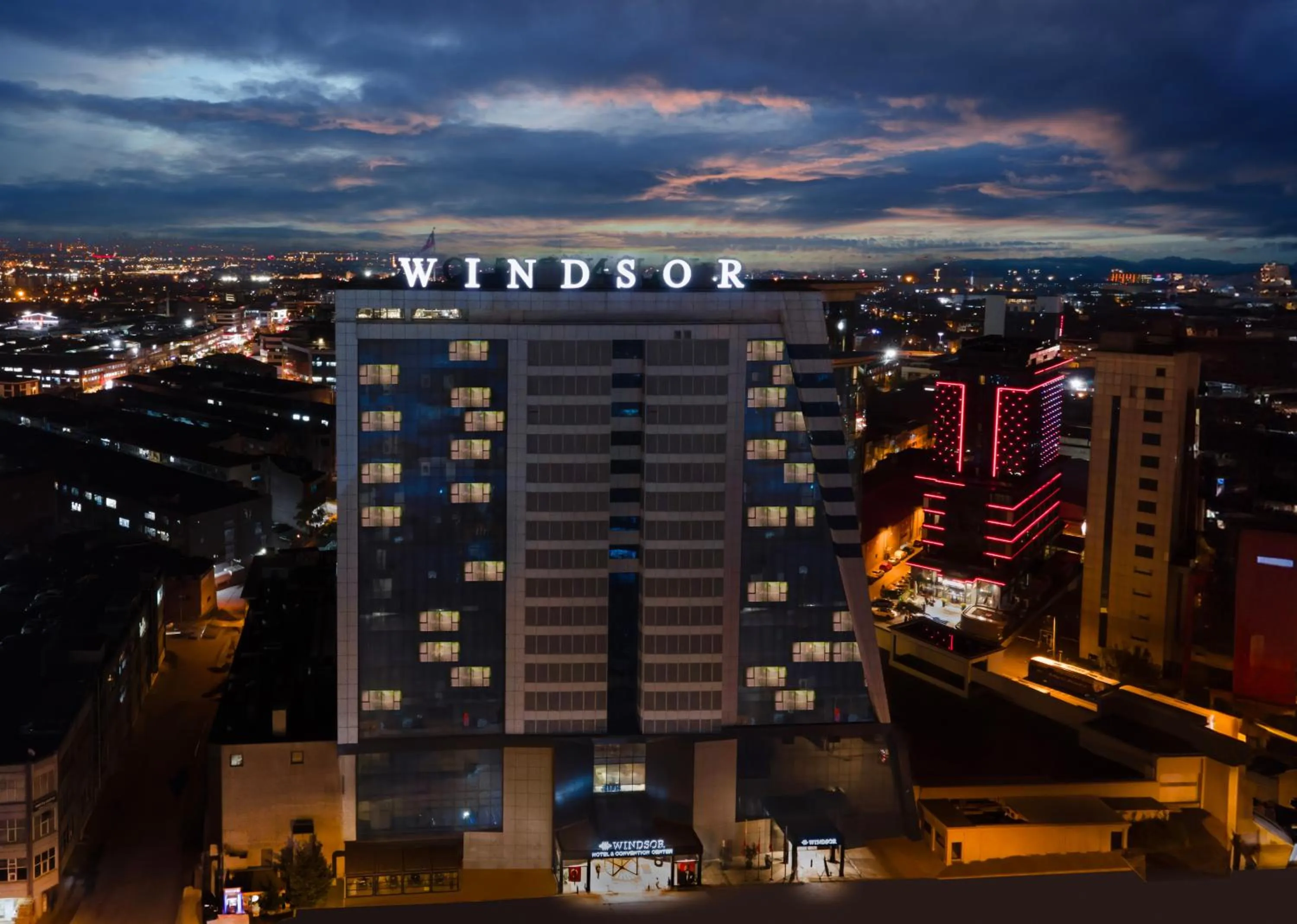Property building in Windsor Hotel & Convention Center Istanbul
