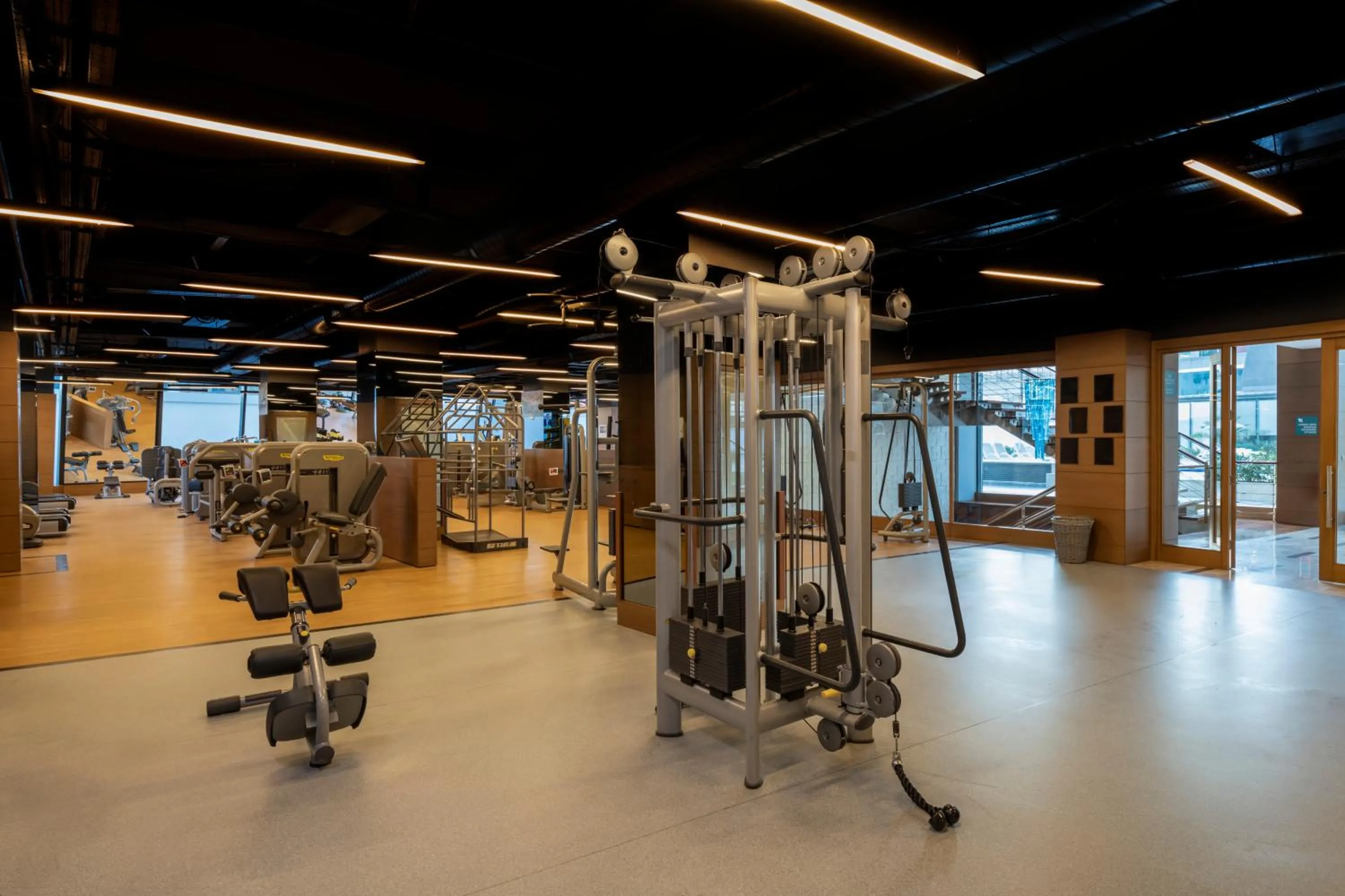 Fitness centre/facilities in Windsor Hotel & Convention Center Istanbul