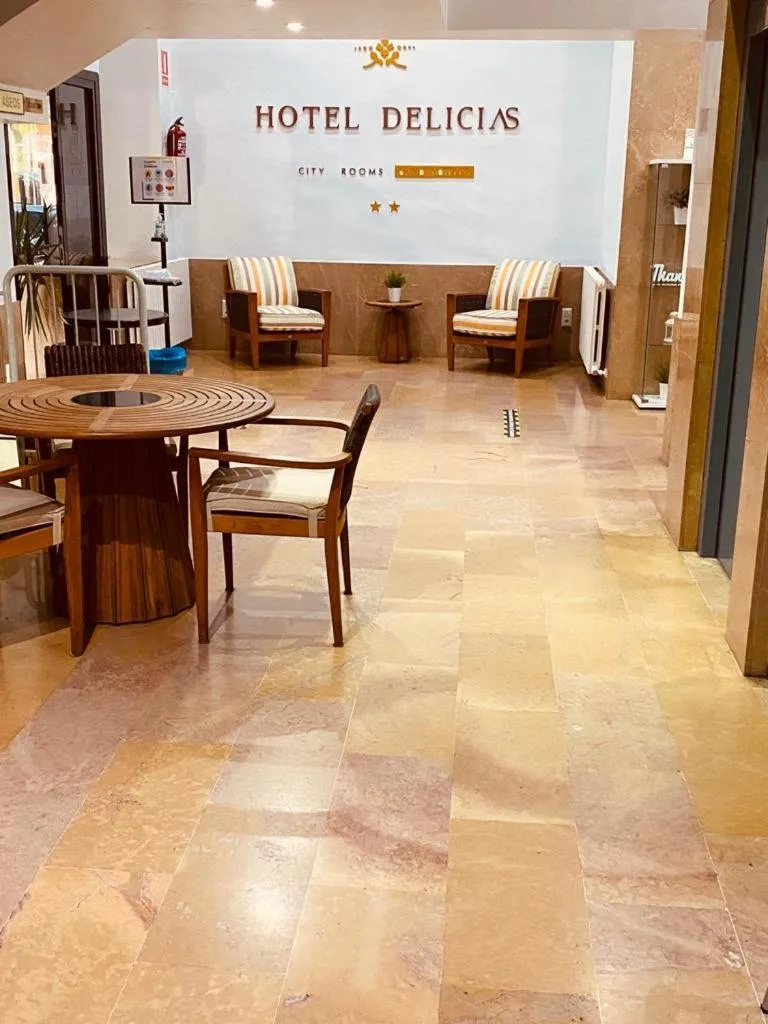 Living room in Hotel Delicias