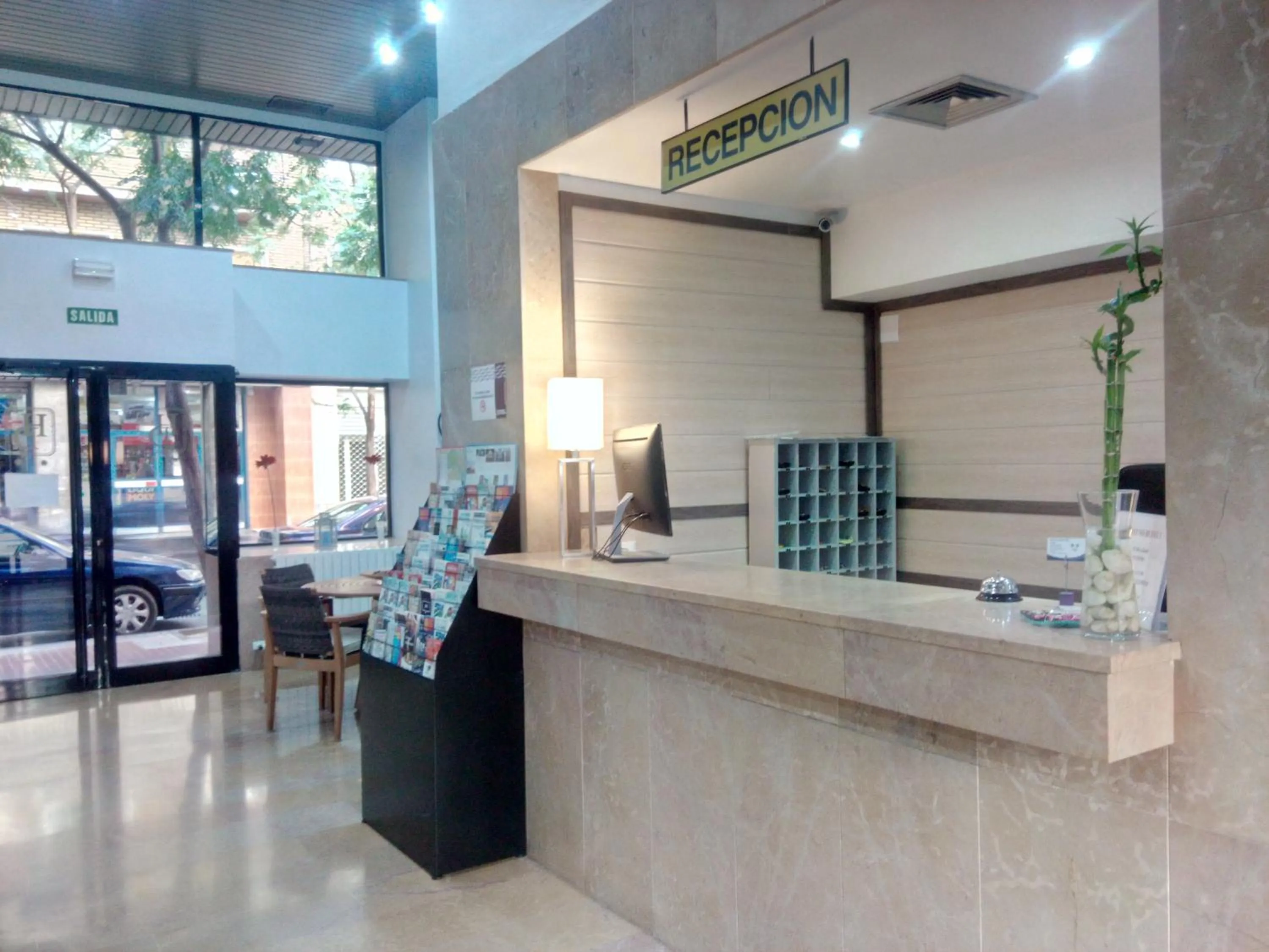 Lobby or reception in Hotel Delicias