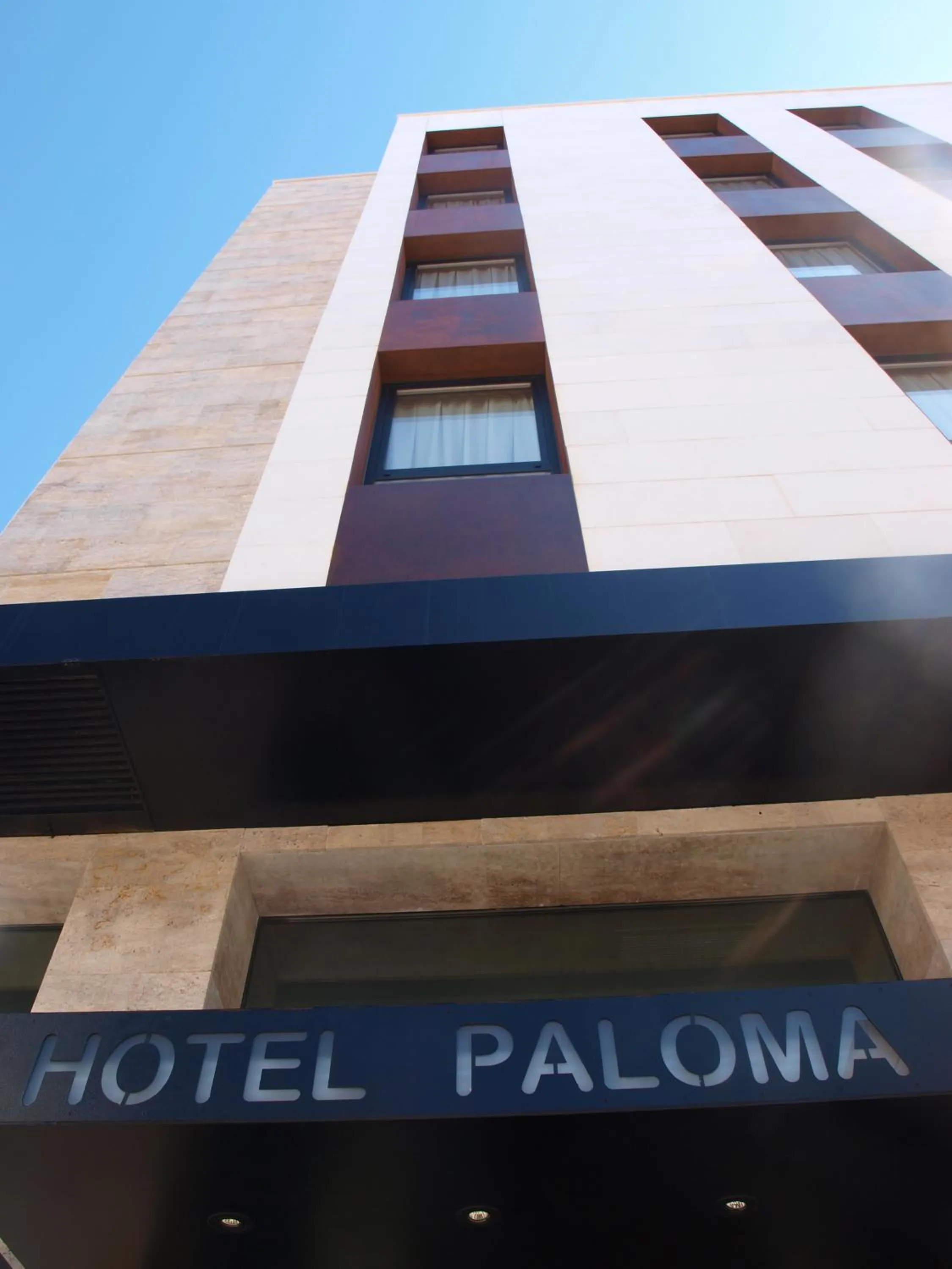 Facade/entrance in Hotel Paloma