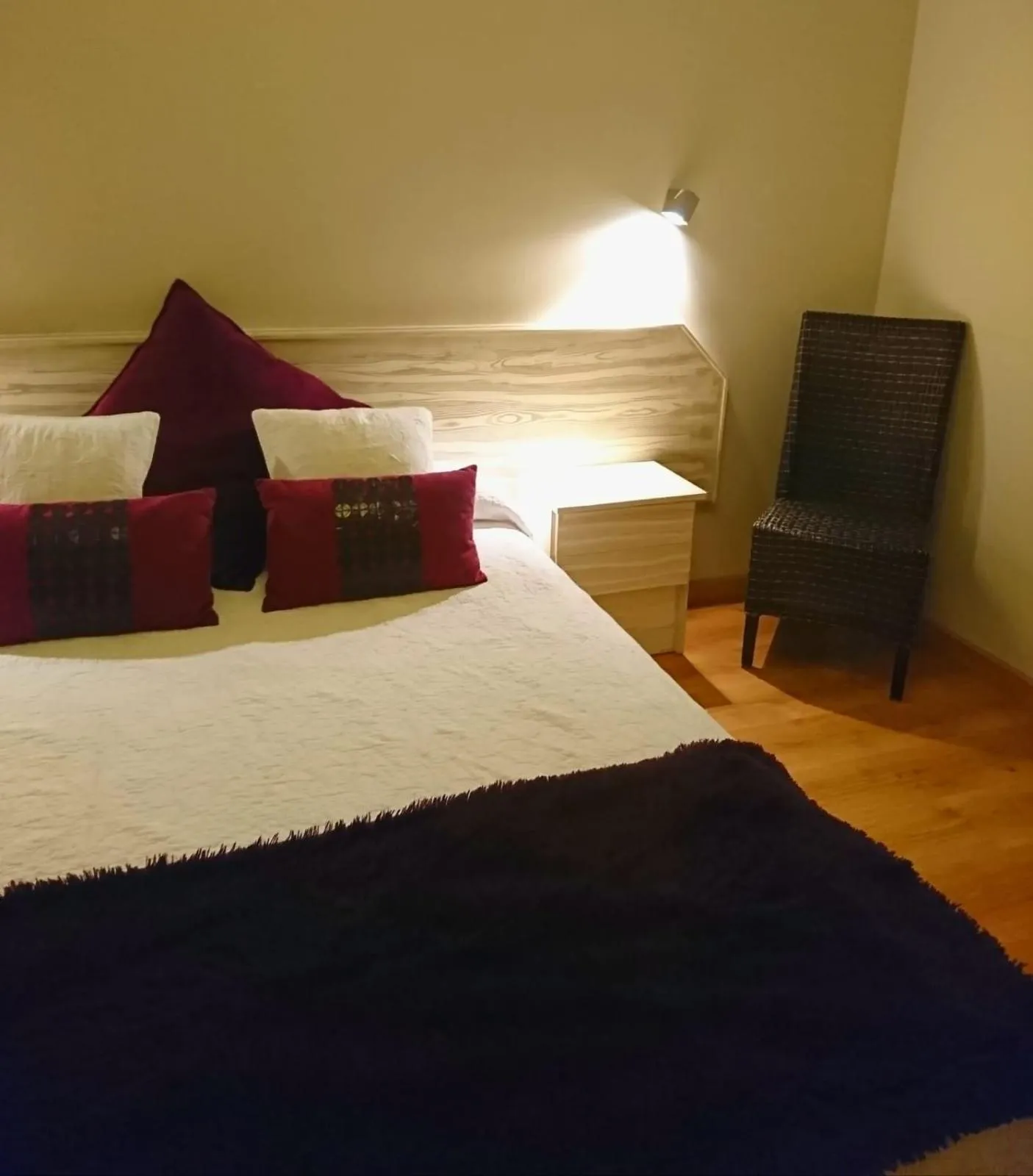 Bed in Hotel Aguadoce - Louzao