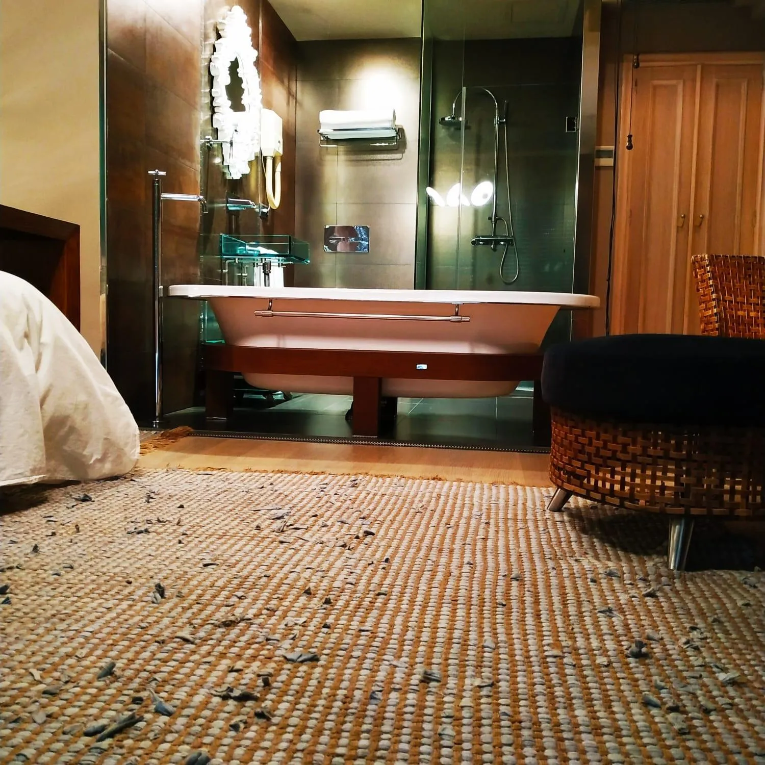 Shower in Hotel Aguadoce - Louzao