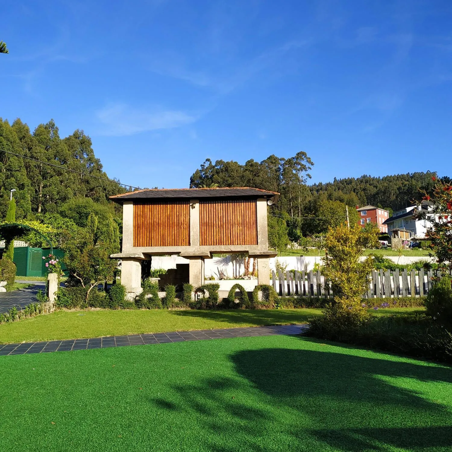 Property building in Hotel Aguadoce - Louzao