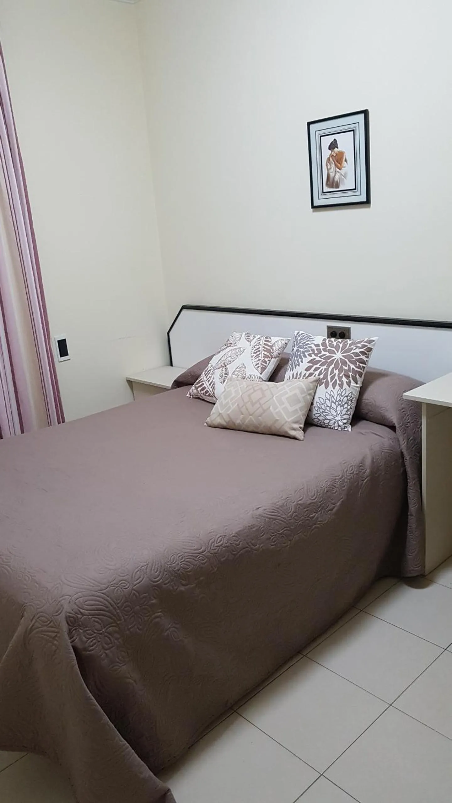 Bed in Hotel Aguadoce - Louzao