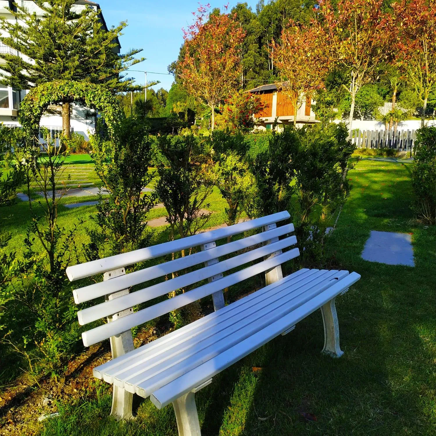 Garden in Hotel Aguadoce - Louzao