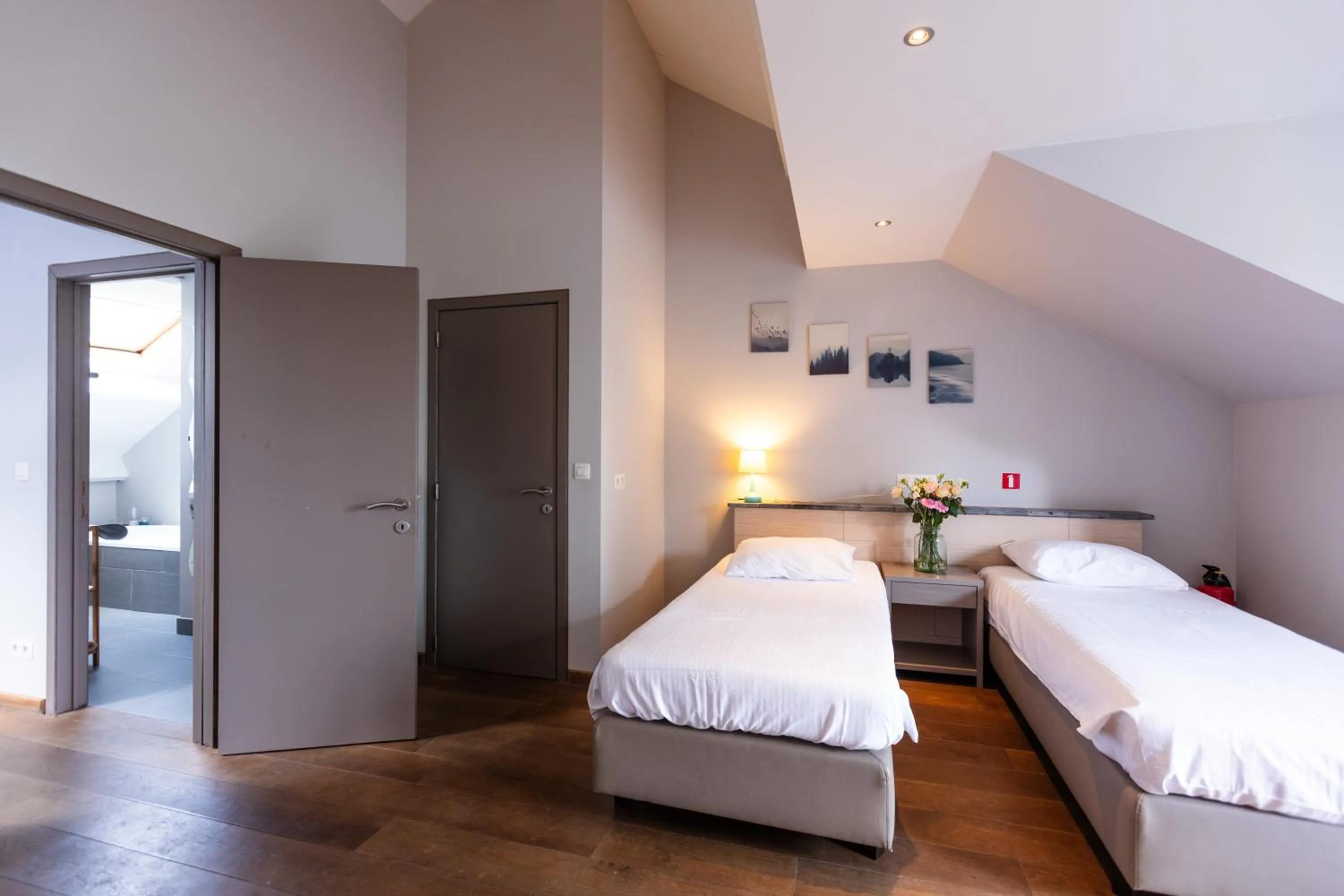 Bed in B&B Het Eycken Huys