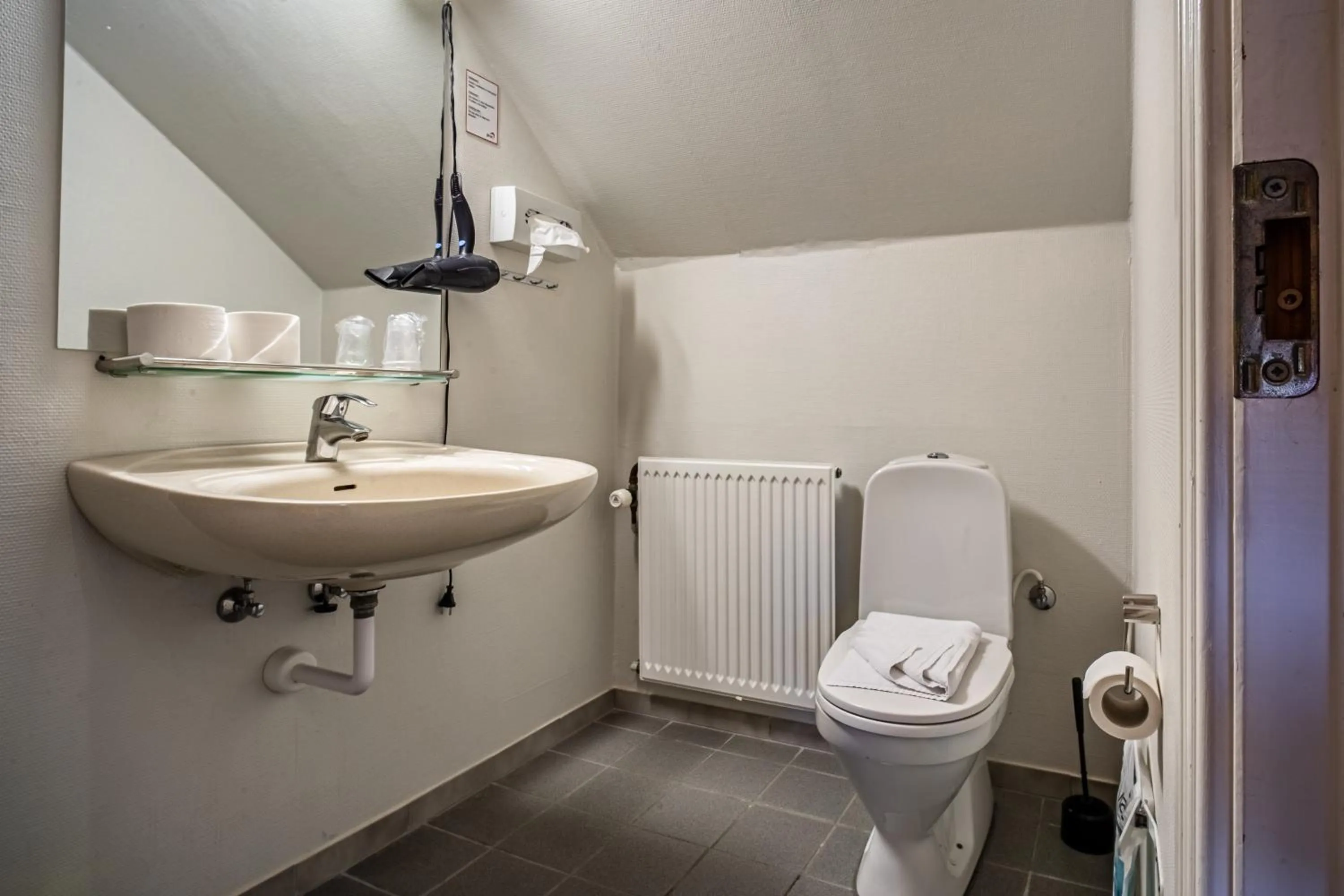 Toilet in Hotel Allinge