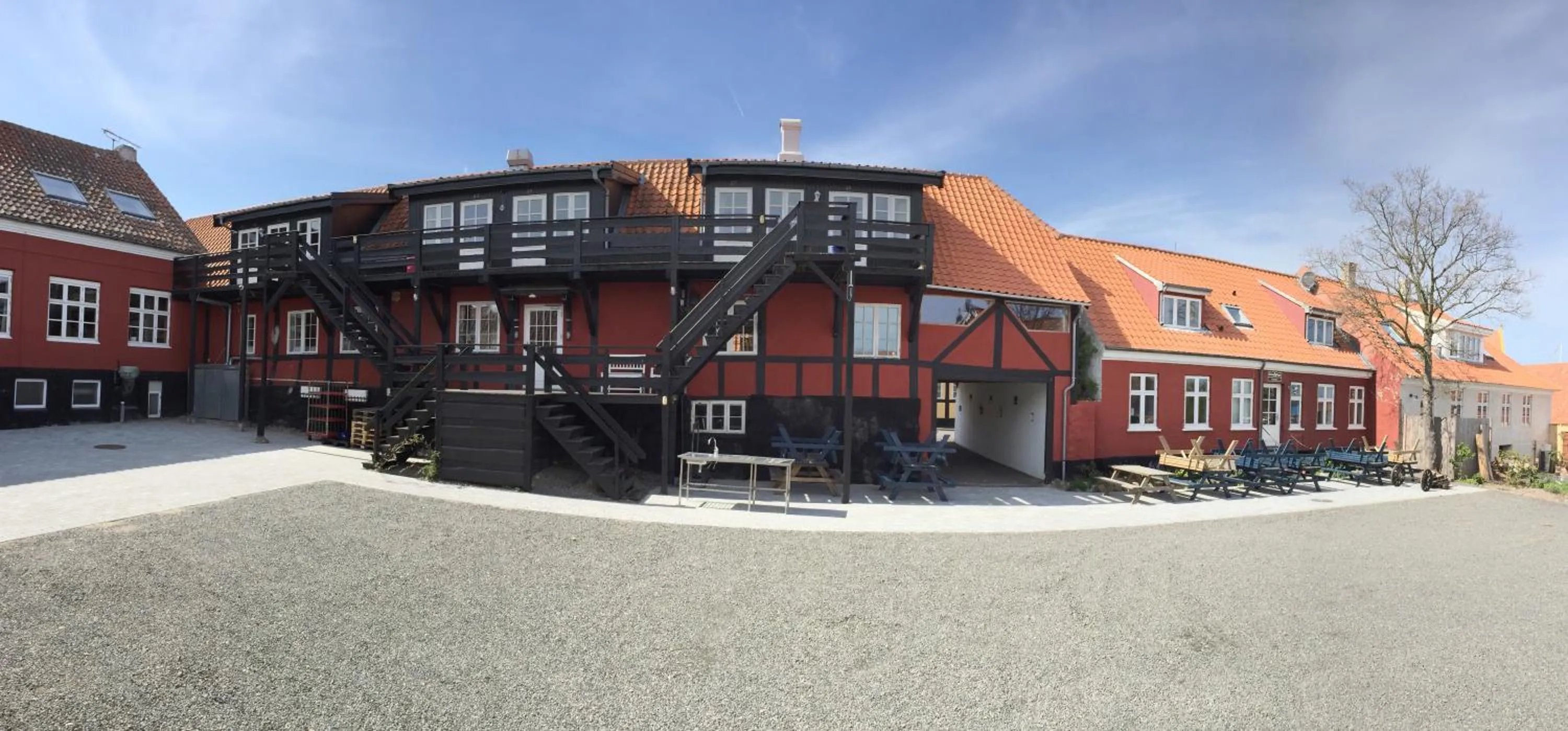Property building in Hotel Allinge