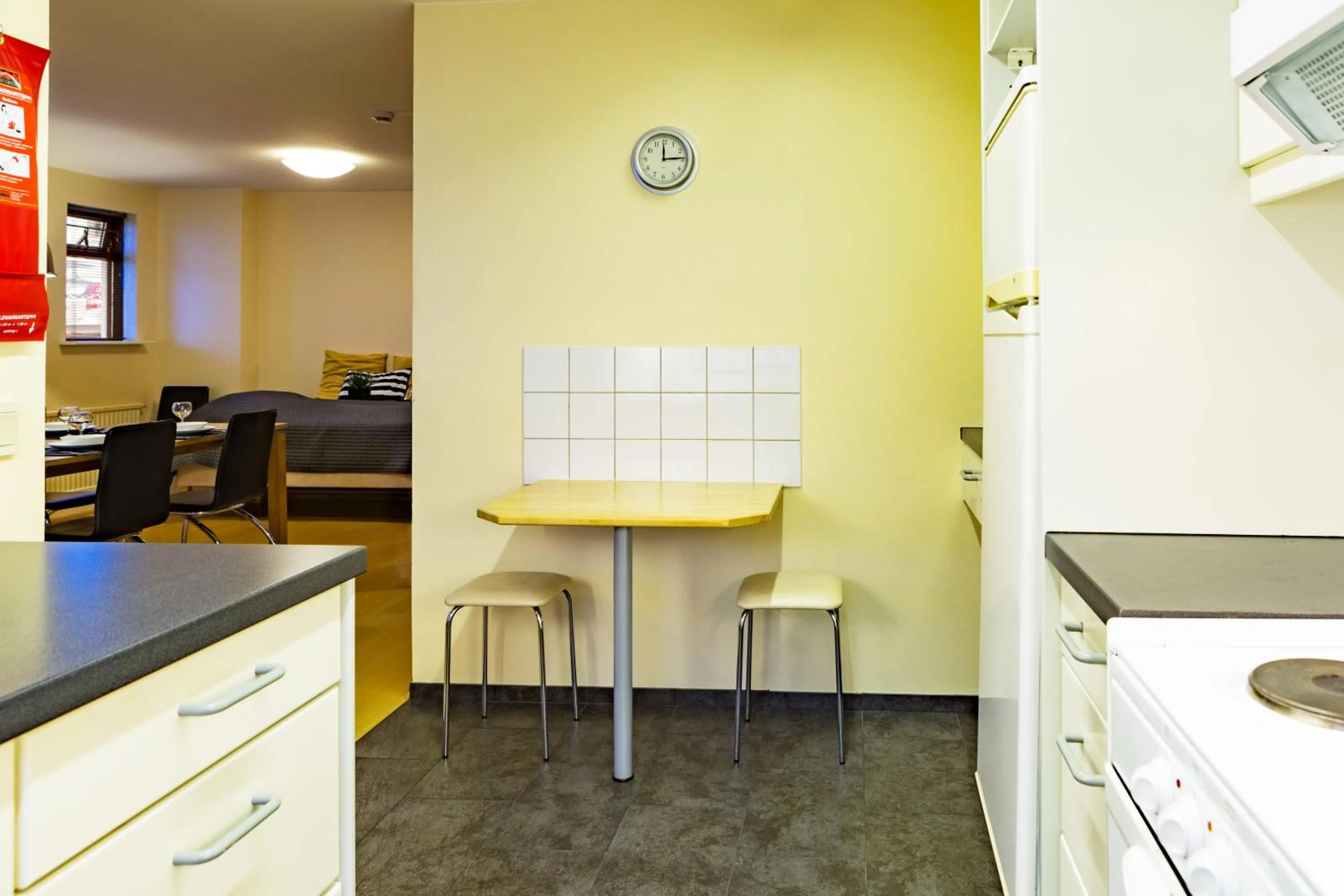 Kitchen or kitchenette in Guesthouse Sunna