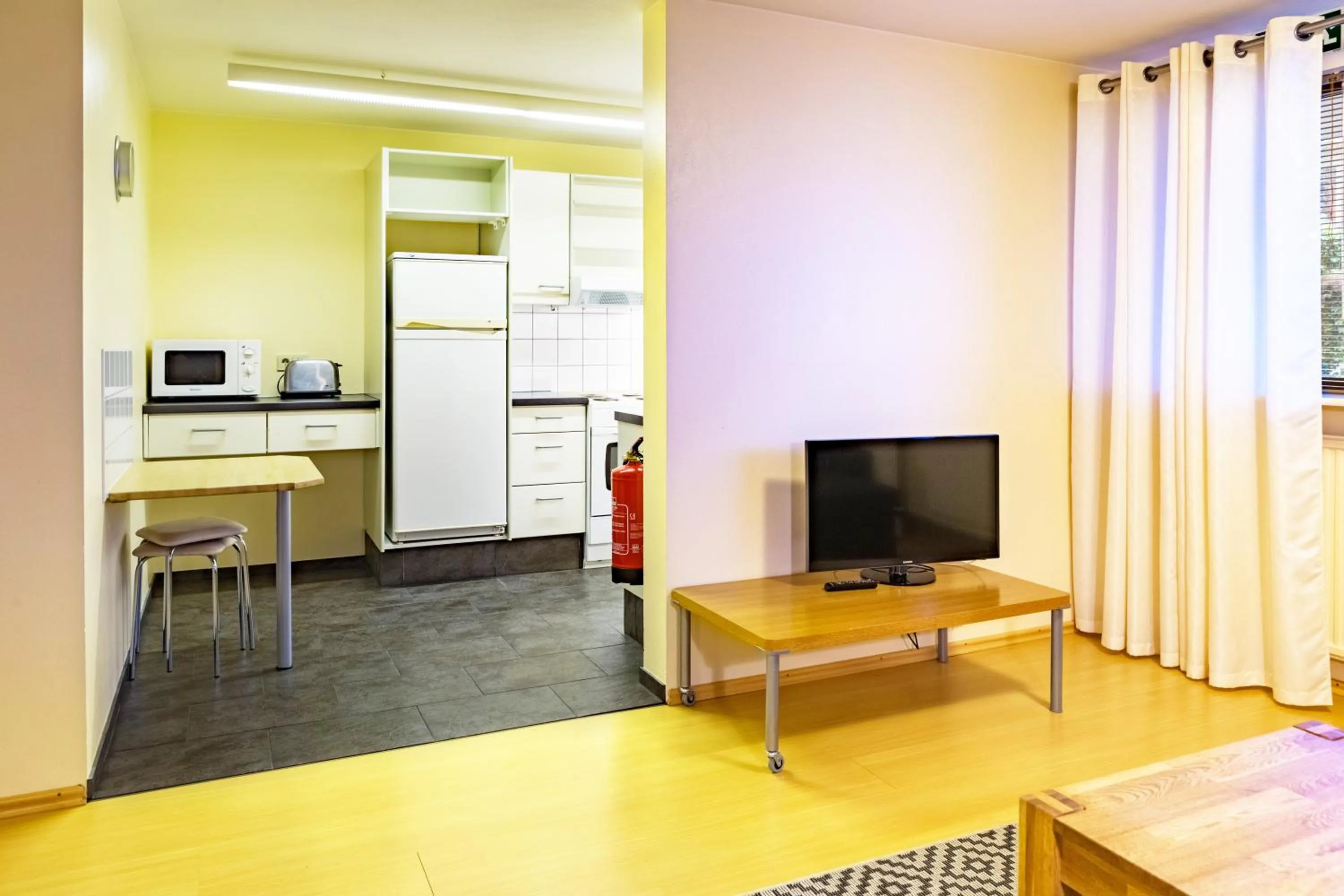 Kitchen or kitchenette in Guesthouse Sunna