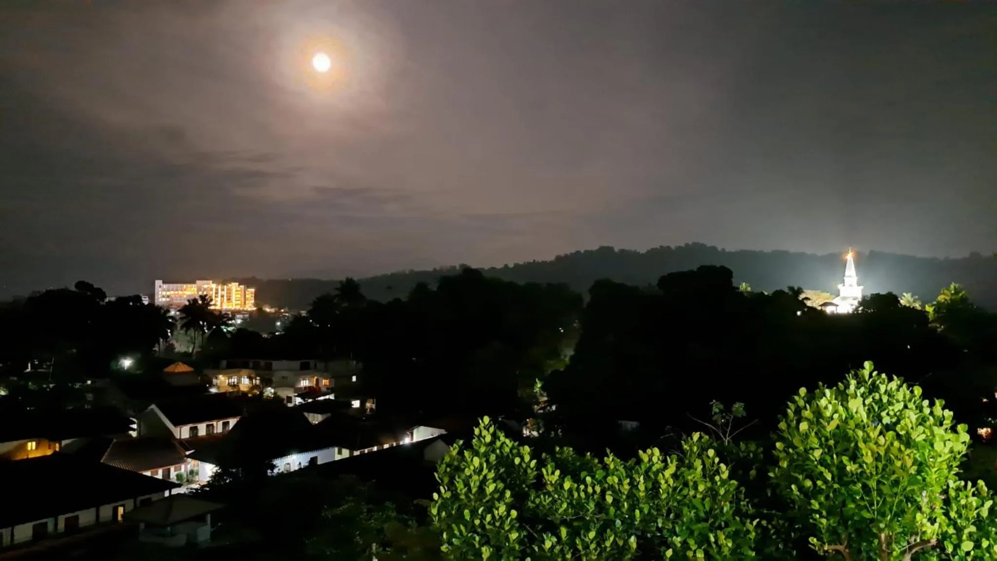 Night in Blue Pillars Kandy