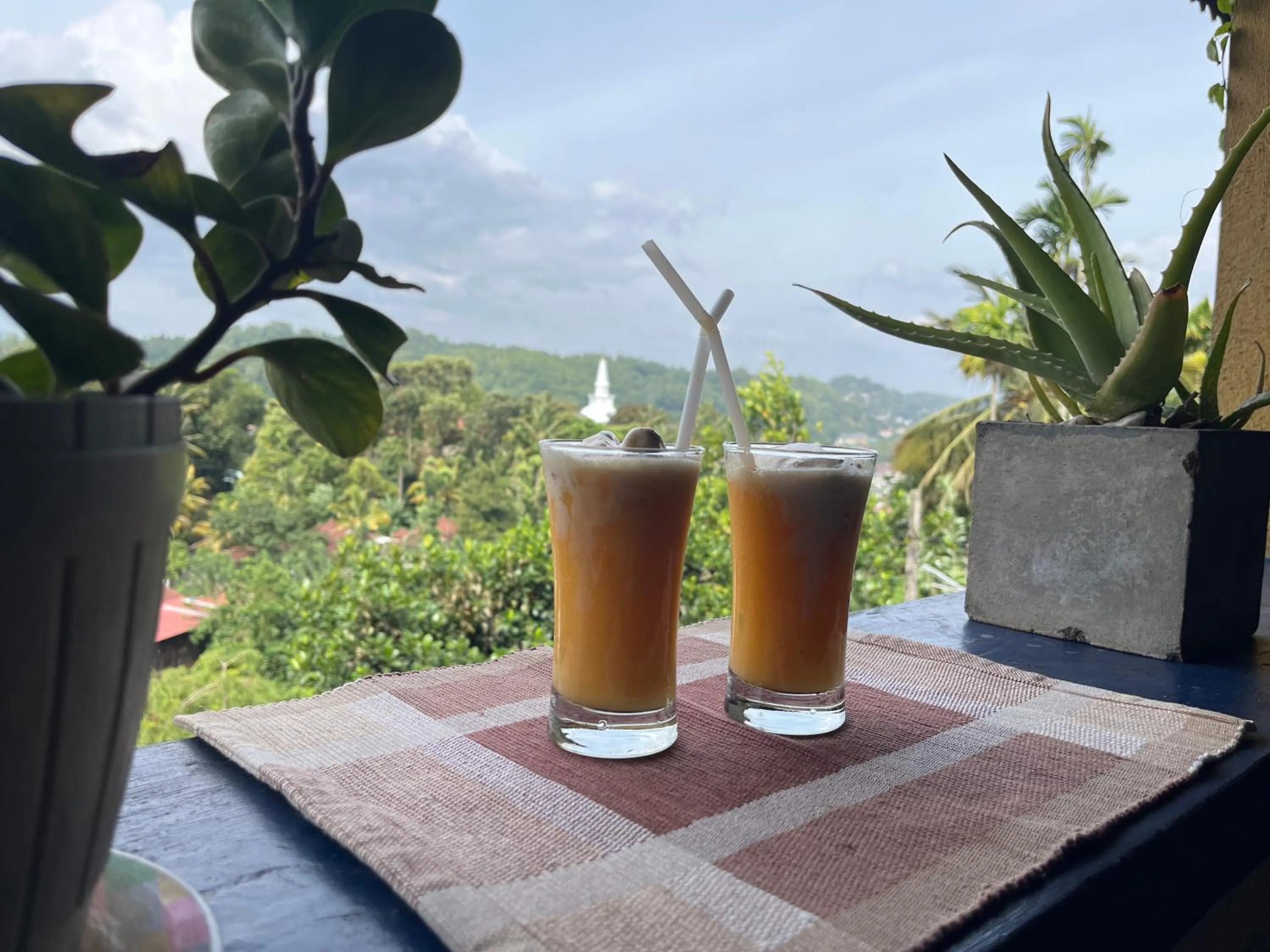 Drinks in Blue Pillars Kandy