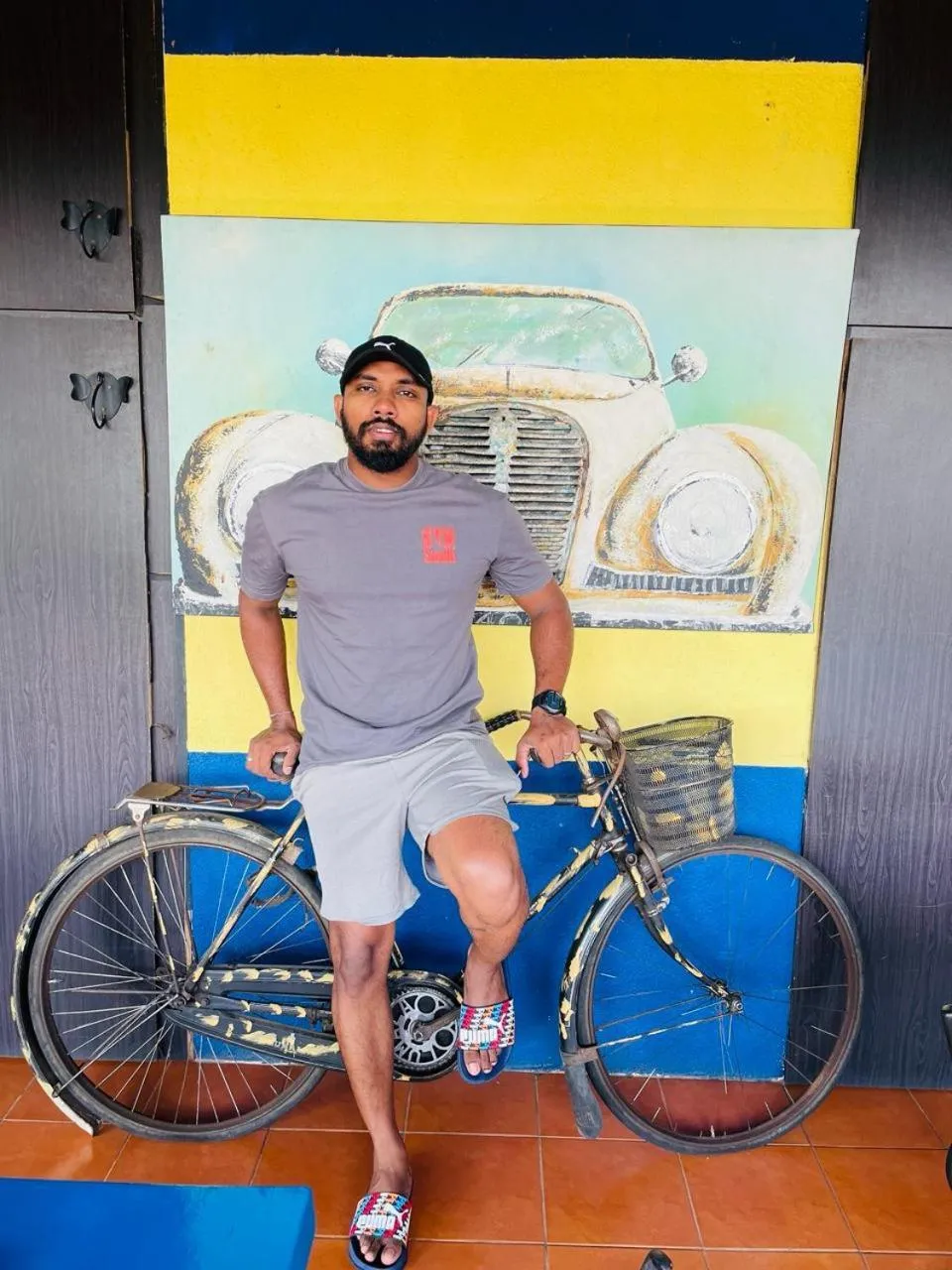 People in Blue Pillars Kandy