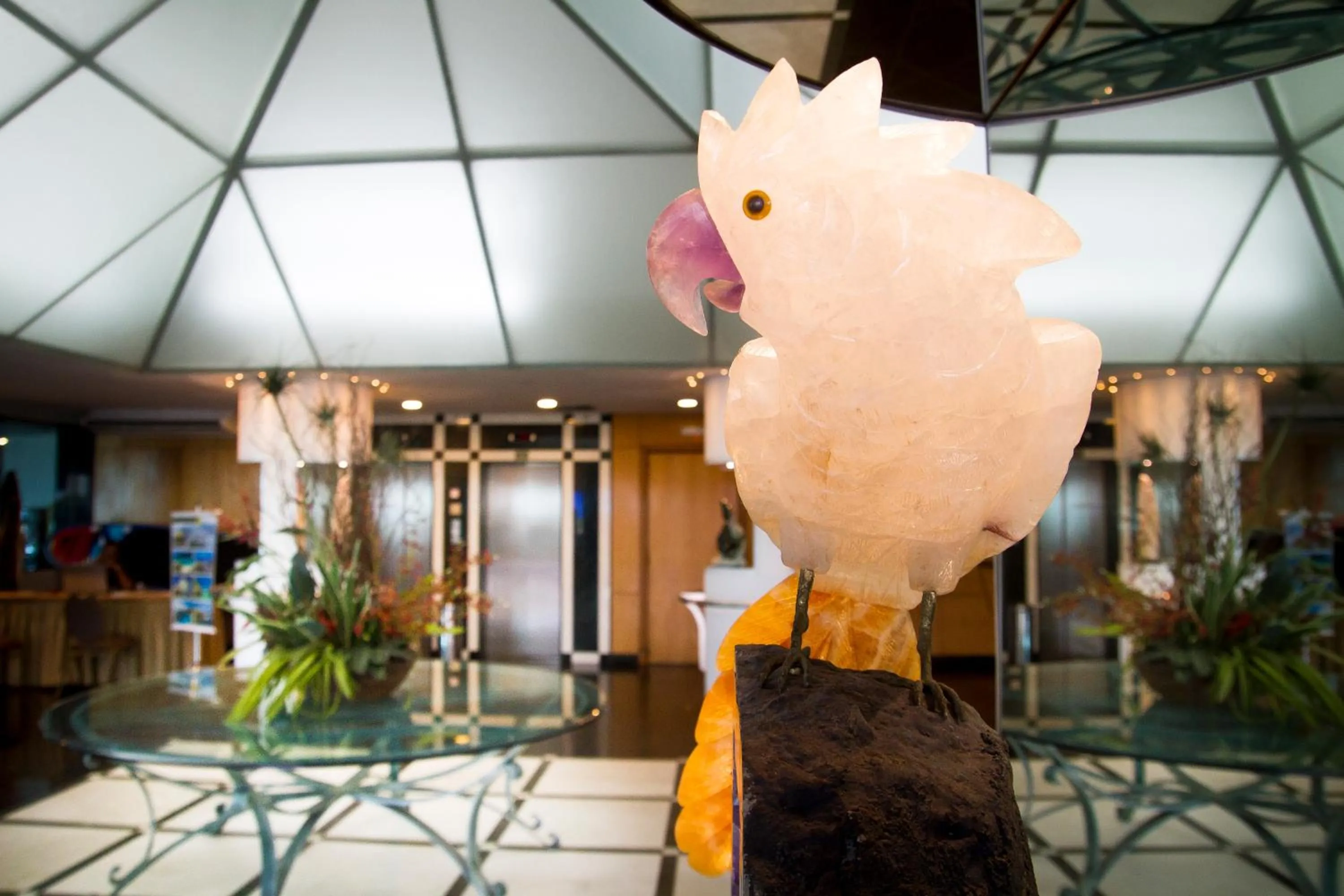 Lobby or reception in Atlantico Sul Hotel