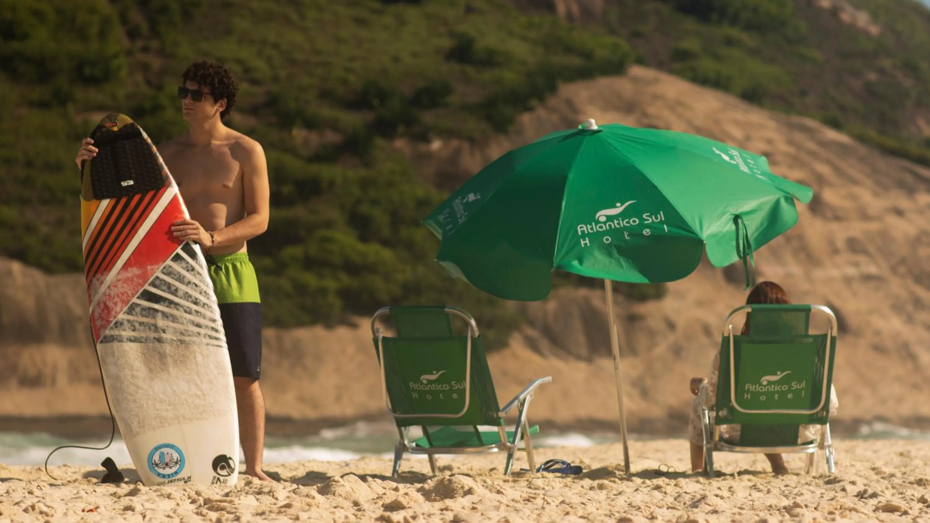 Beach in Atlantico Sul Hotel
