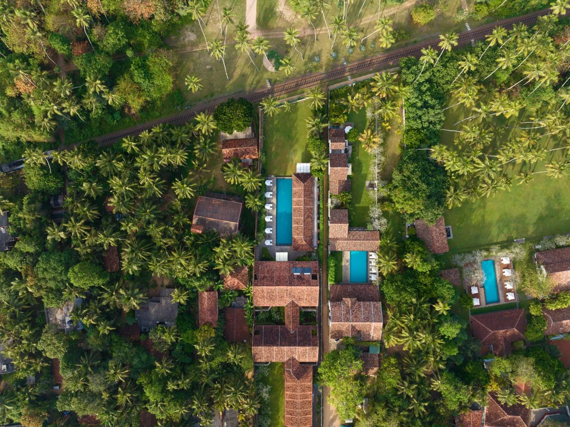 Bird's eye view in Taru Villas The Long House - Bentota