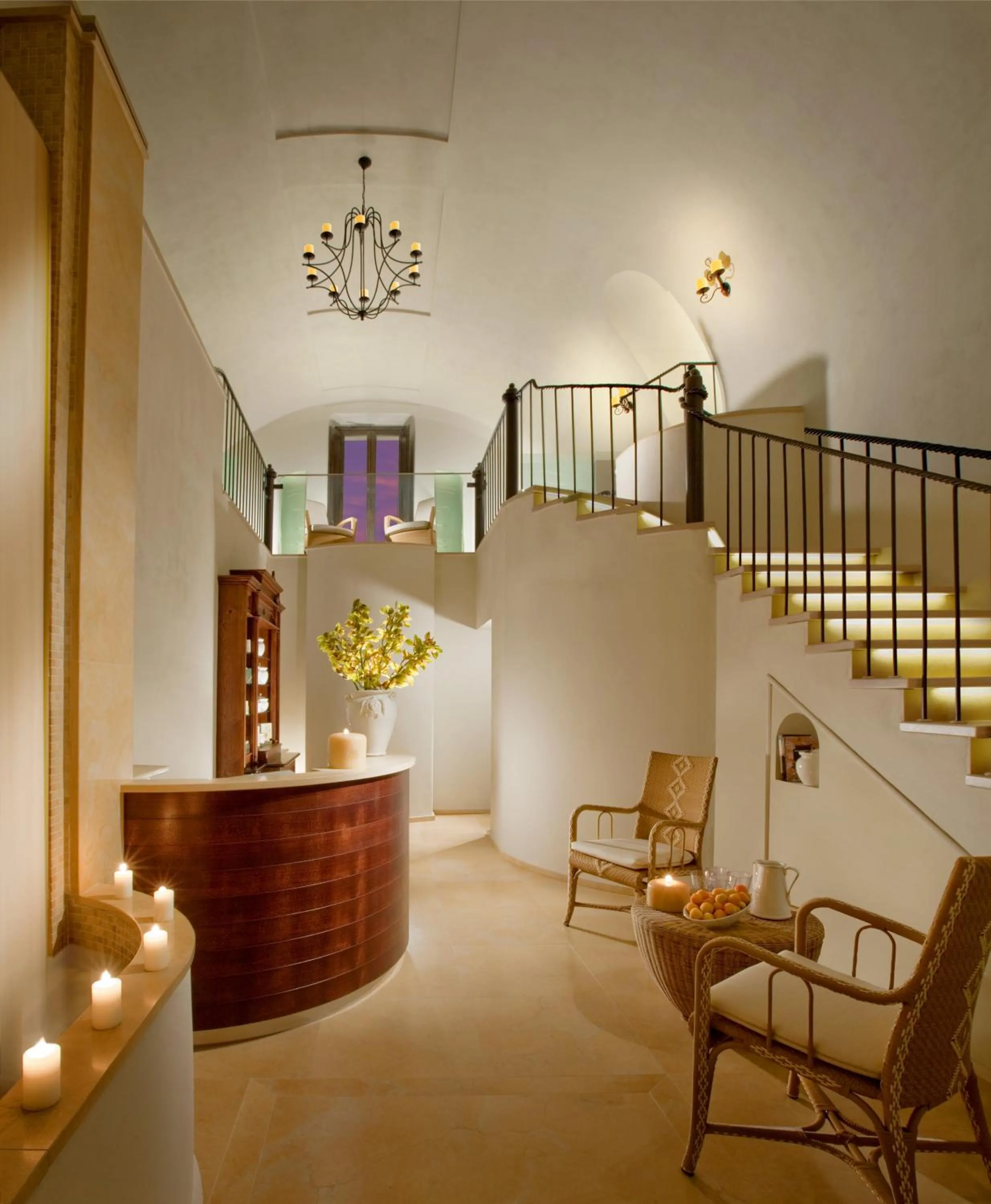 Lobby or reception in Monastero Santa Rosa Hotel & Spa