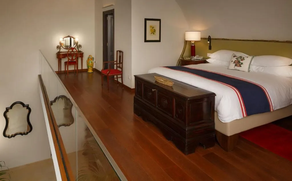 Photo of the whole room, Bed in Monastero Santa Rosa Hotel & Spa