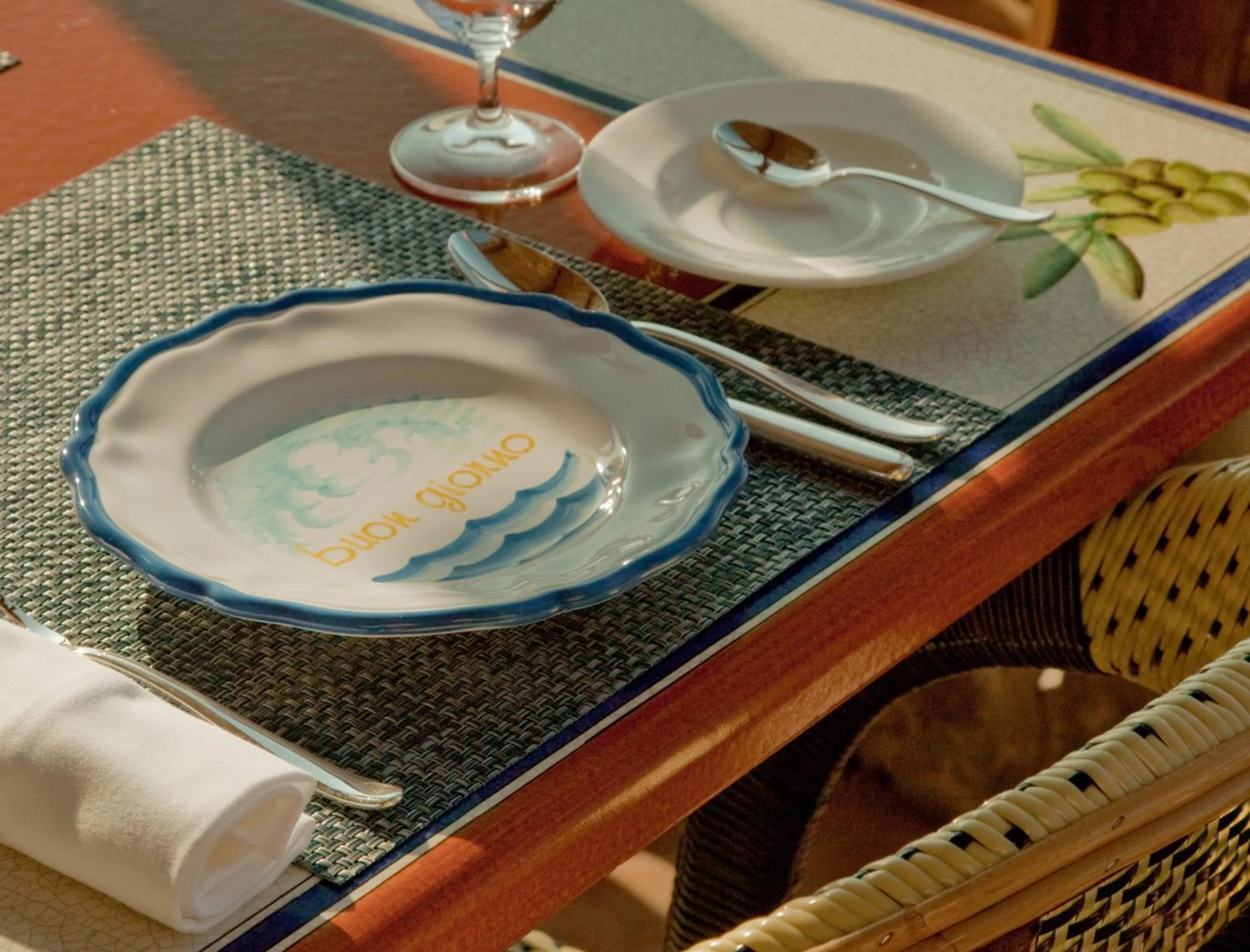 Decorative detail in Monastero Santa Rosa Hotel & Spa