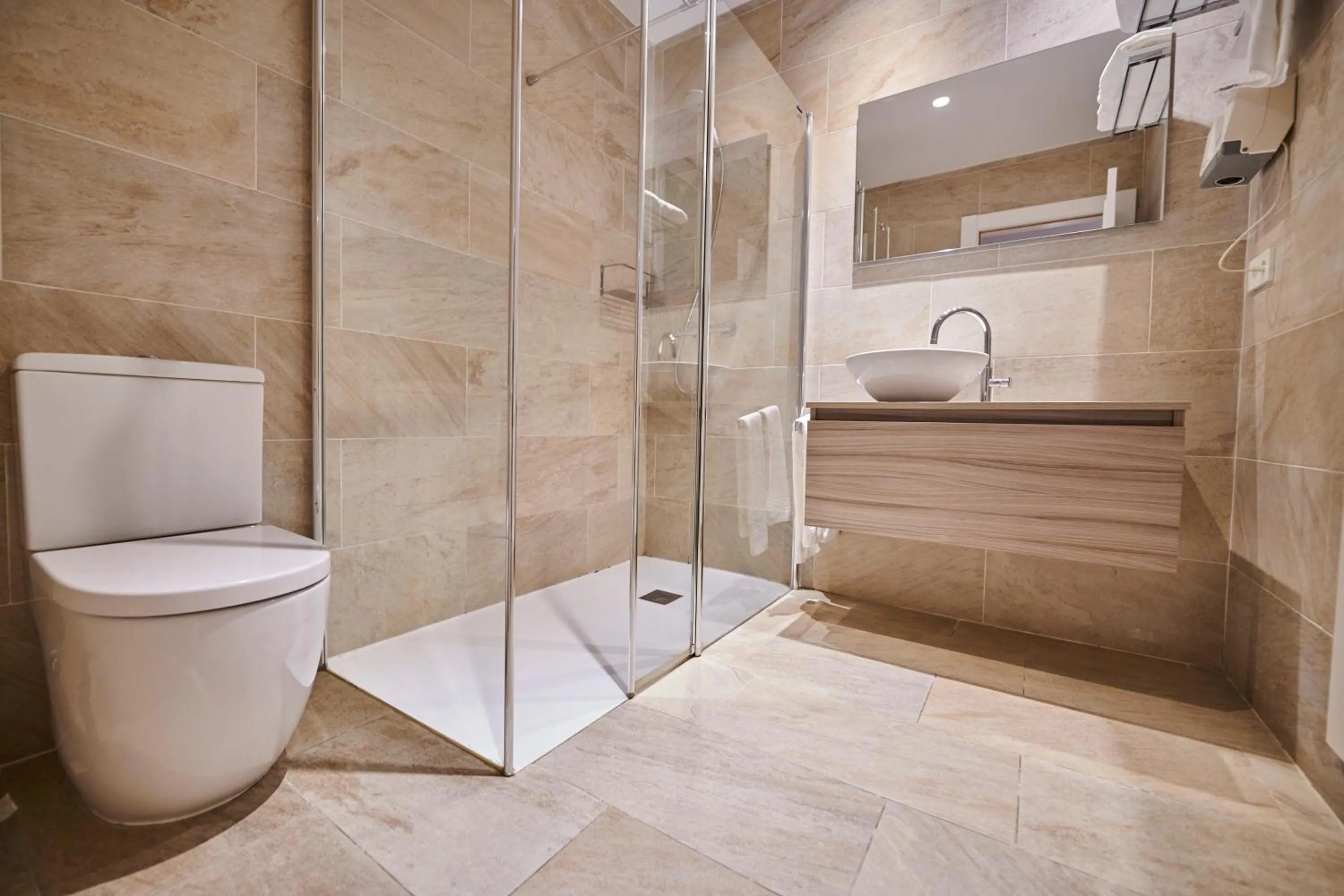 Bathroom in Hostal Lola