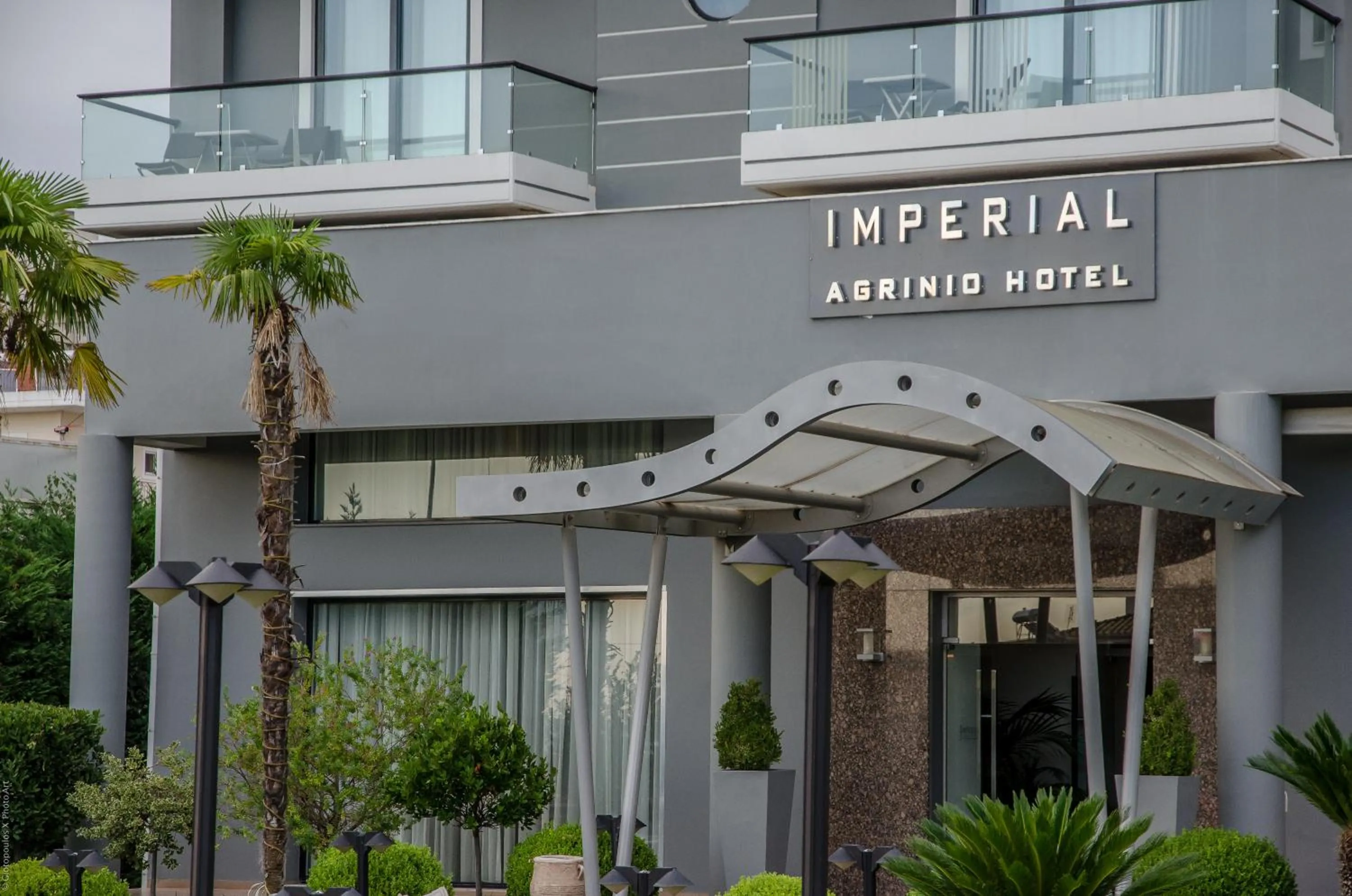 Facade/entrance in Agrinio Imperial Hotel