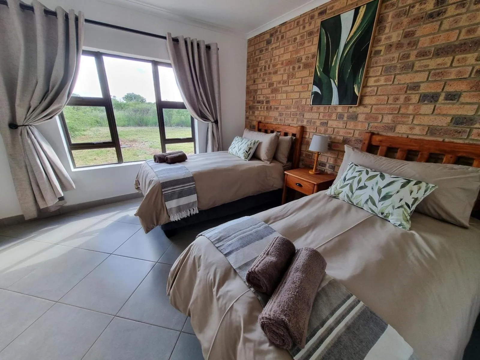 Bed in Sondela Nature Reserve & Spa Chalets