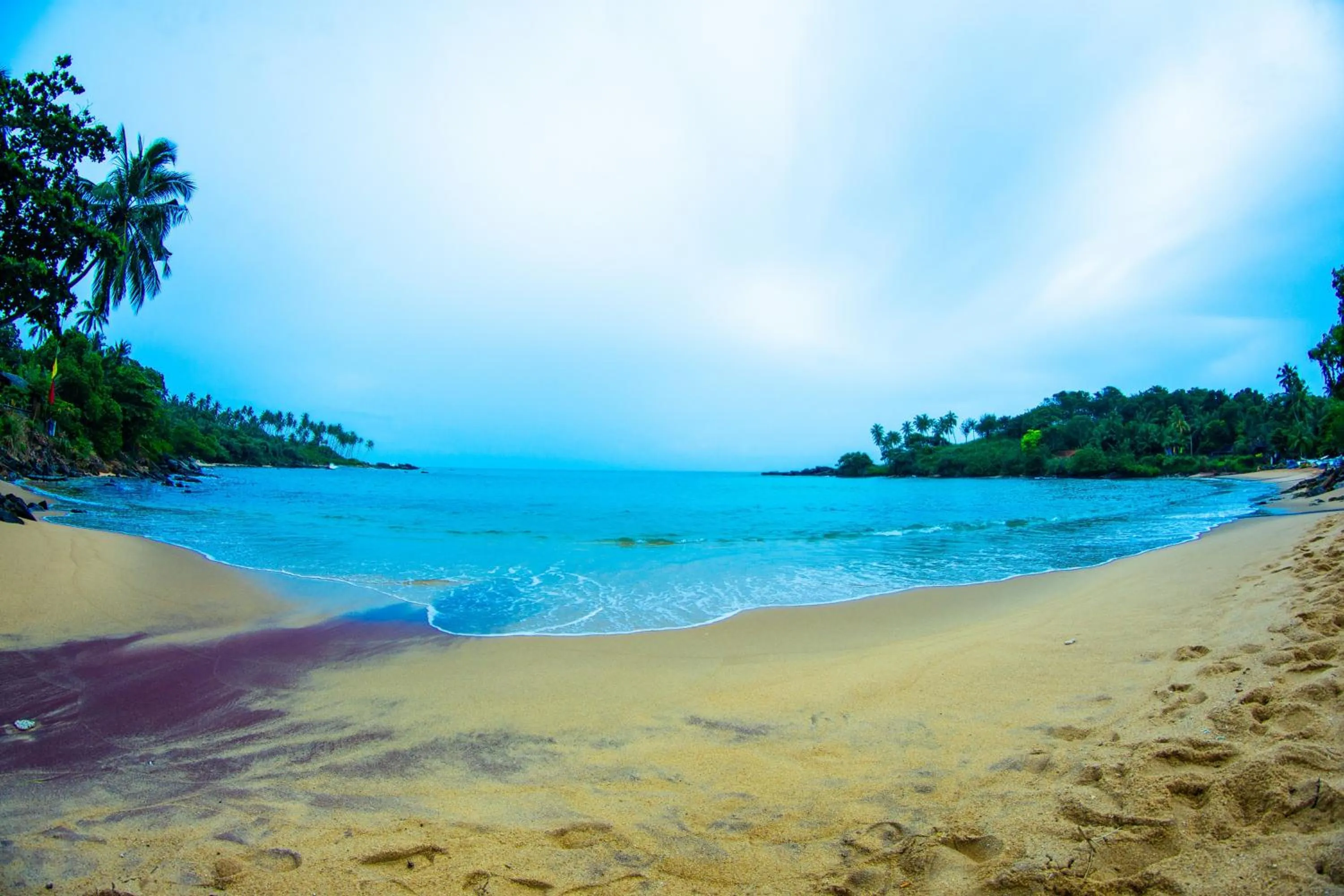Natural landscape in Shadow Surf Bay