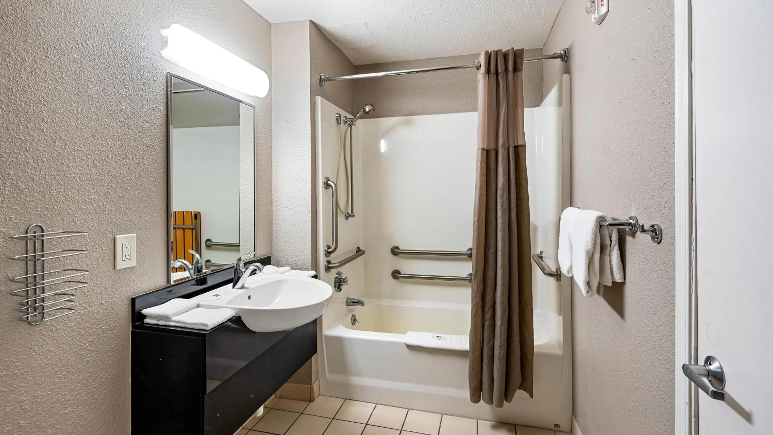 Bathroom in Motel 6-Kalispell, MT