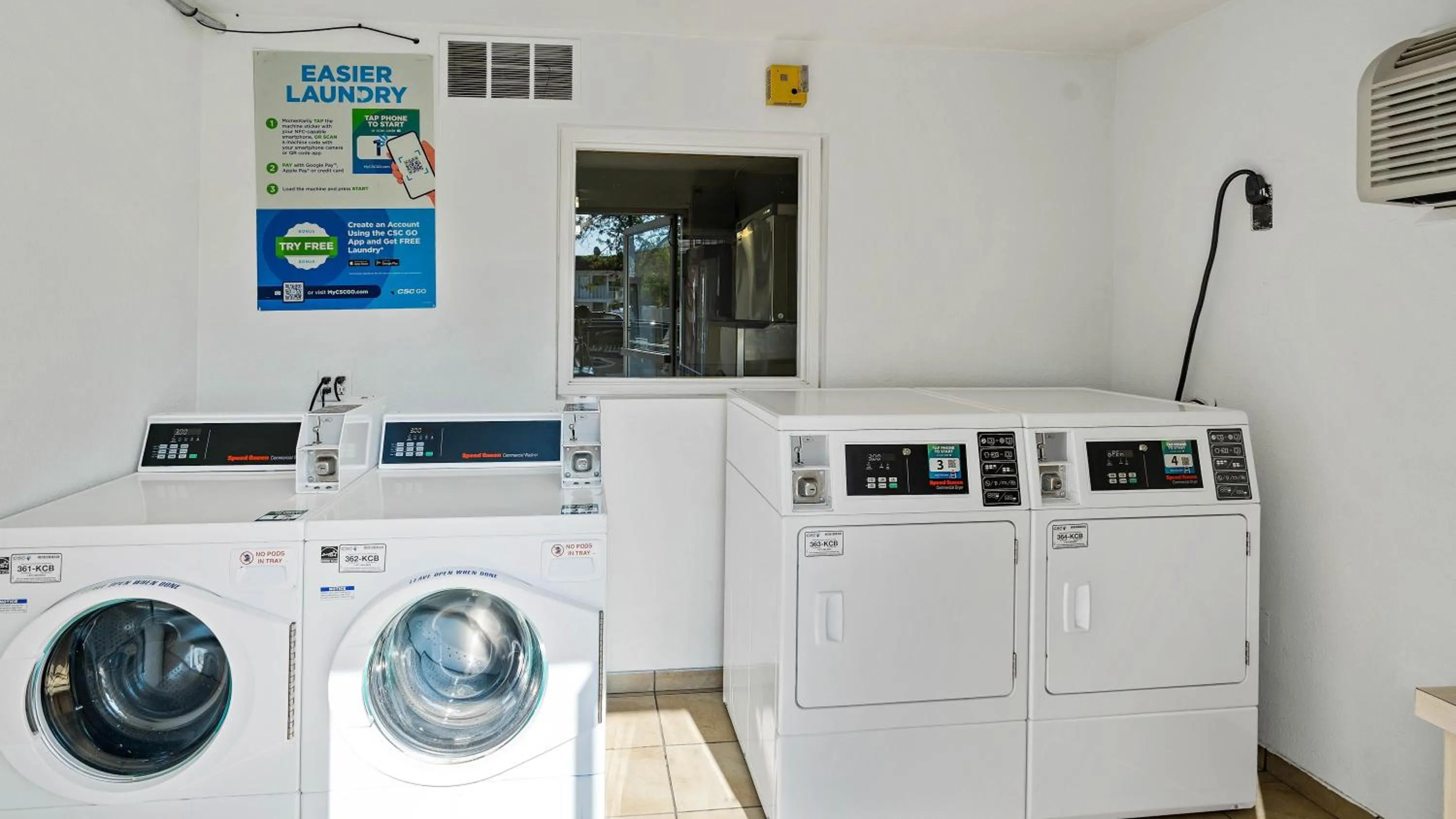 laundry in Motel 6-Kalispell, MT