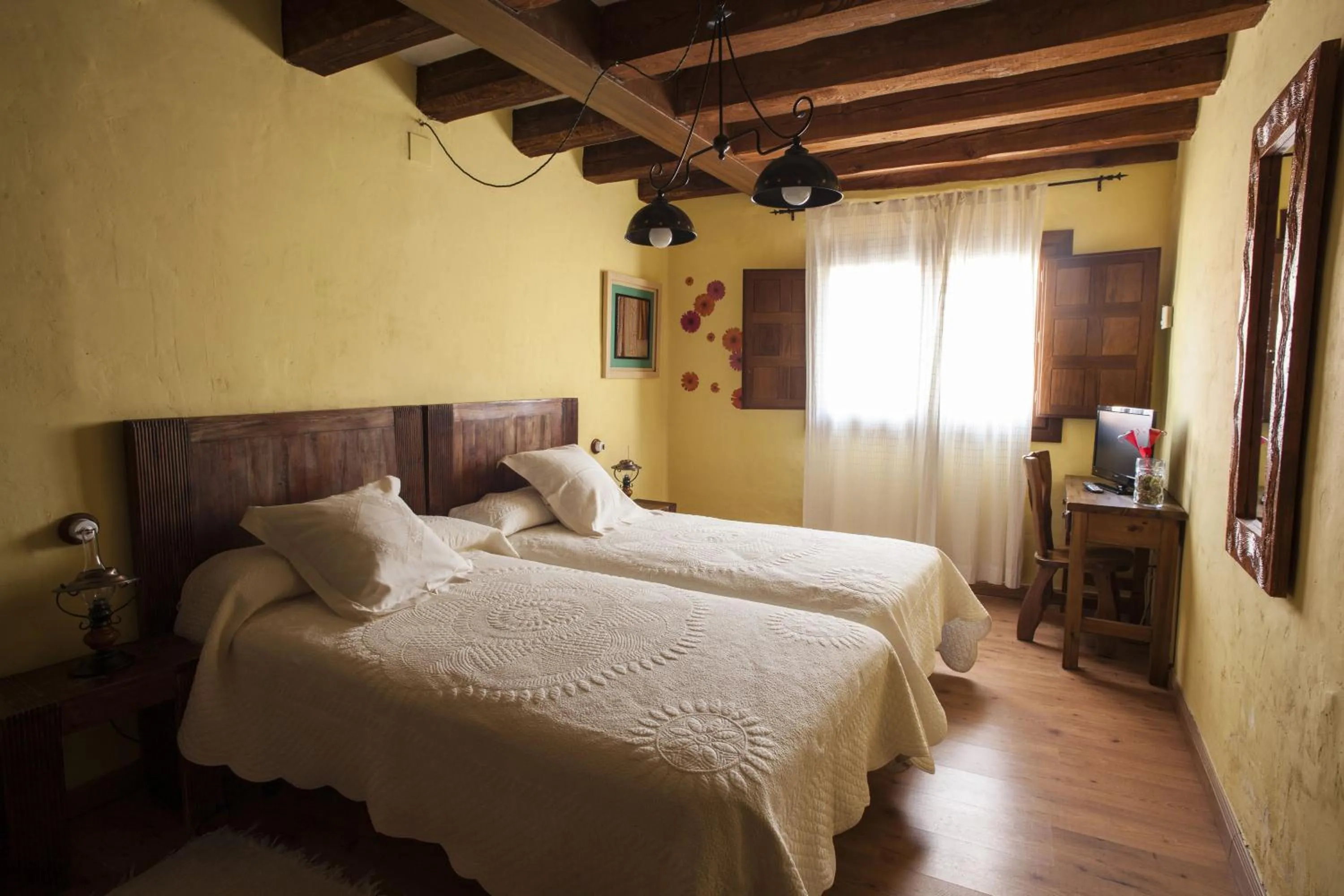 Bedroom, Bed in El Rincón de las Hoces del Duratón