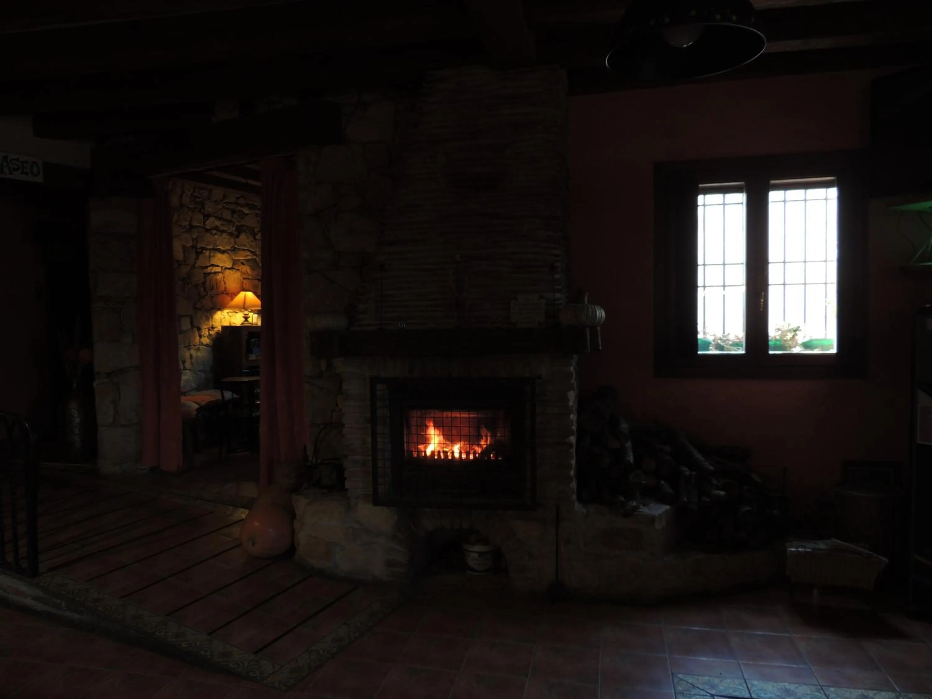 Lounge or bar in El Rincón de las Hoces del Duratón