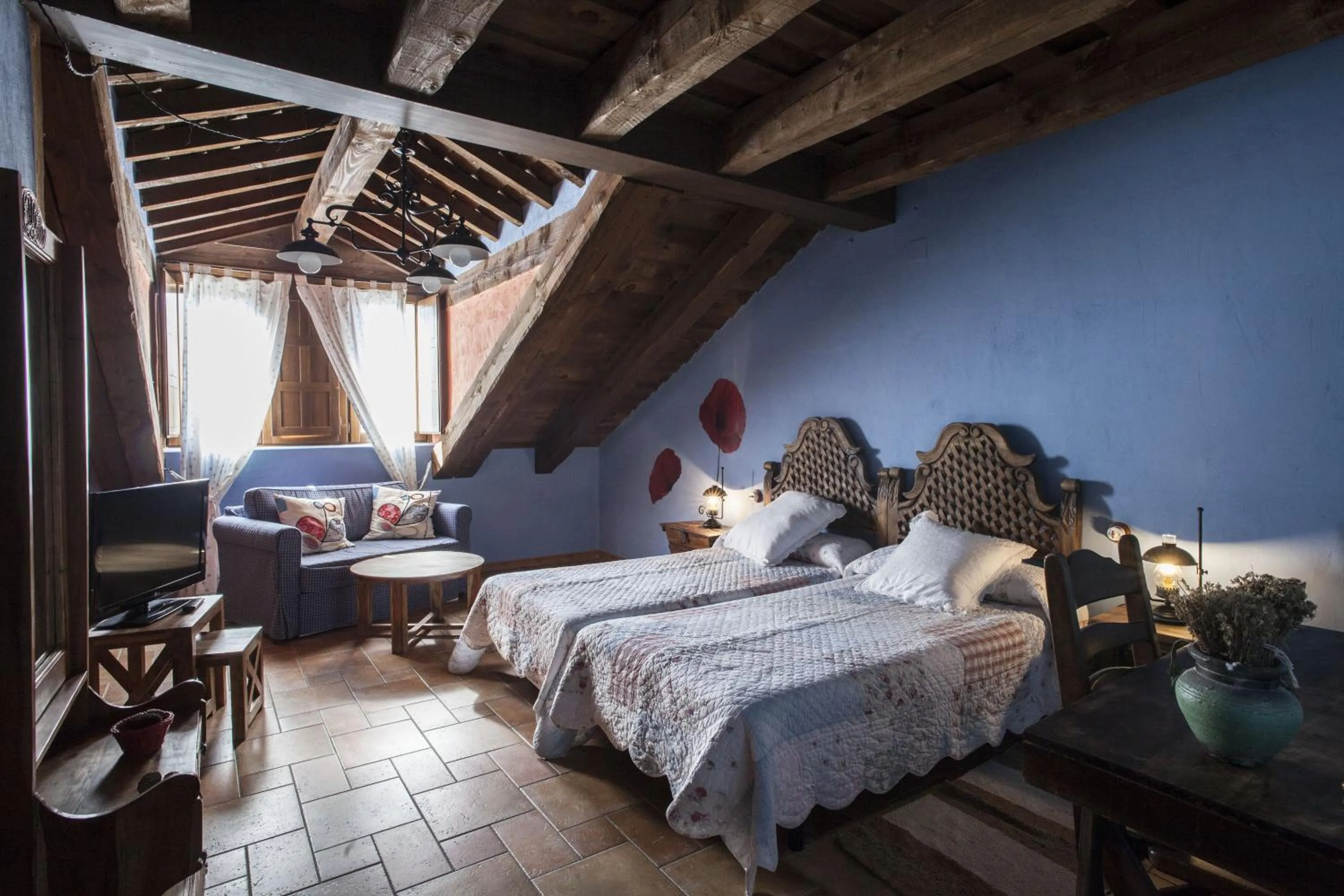 Bedroom, Bed in El Rincón de las Hoces del Duratón