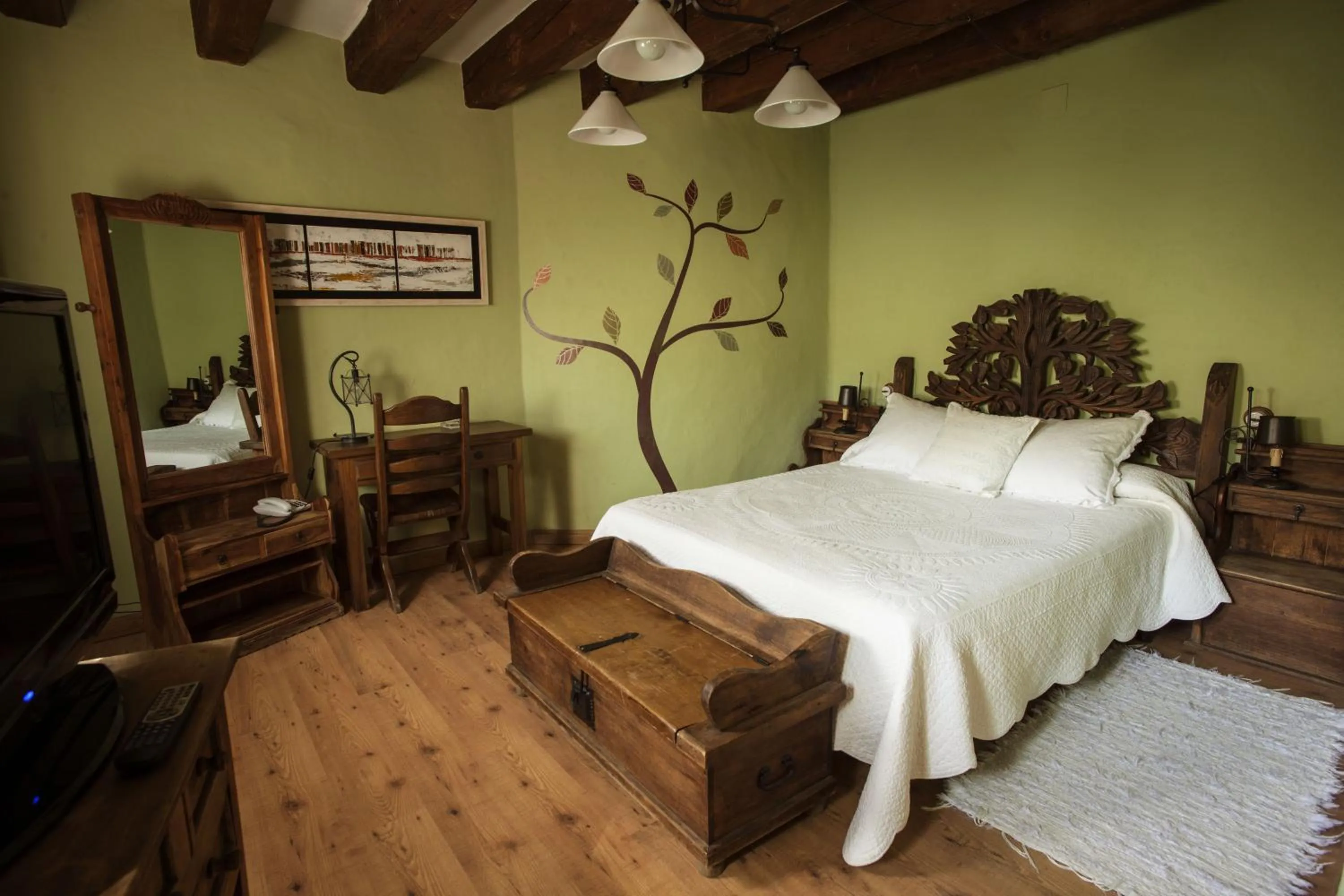 Bedroom, Bed in El Rincón de las Hoces del Duratón