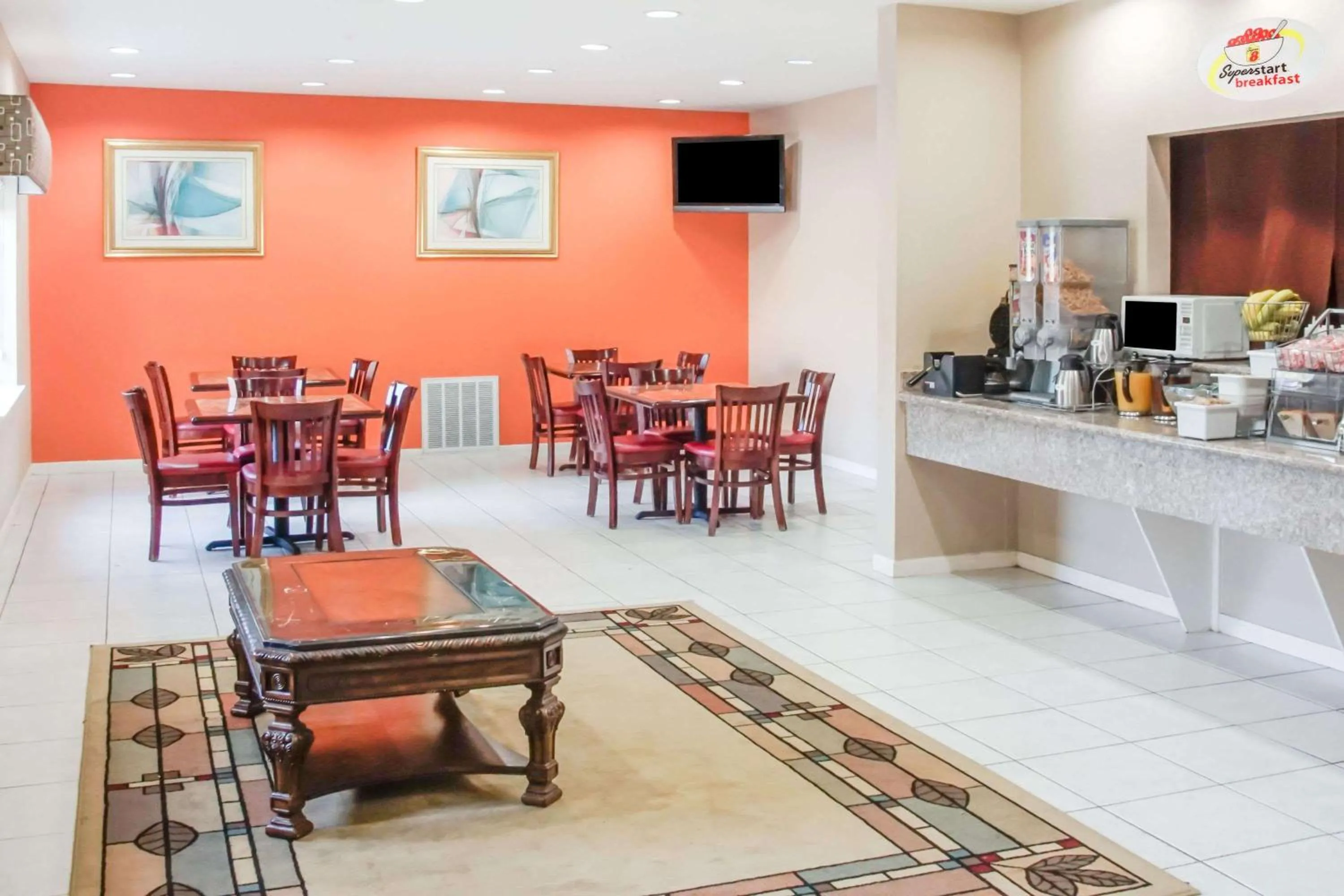 Lobby or reception in Super 8 by Wyndham Brenham TX