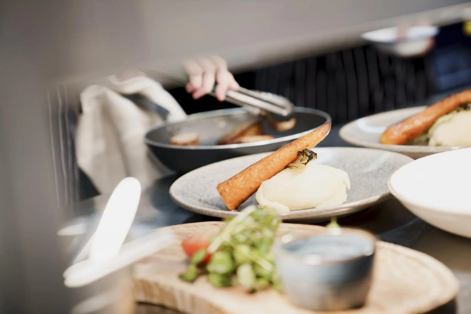 Food in Bel and The Dragon at Red Lion Wendover