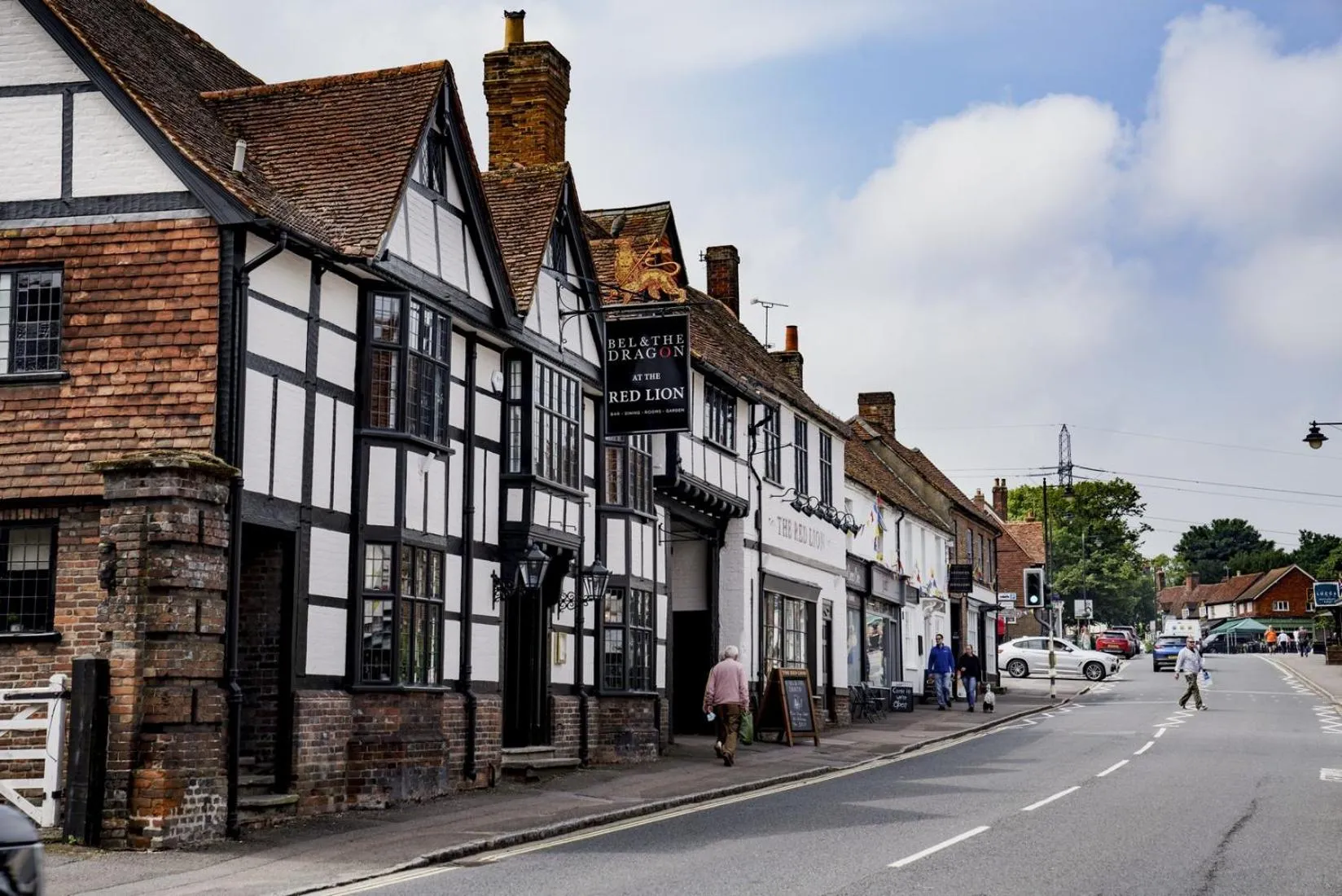 Street view in Bel and The Dragon at Red Lion Wendover