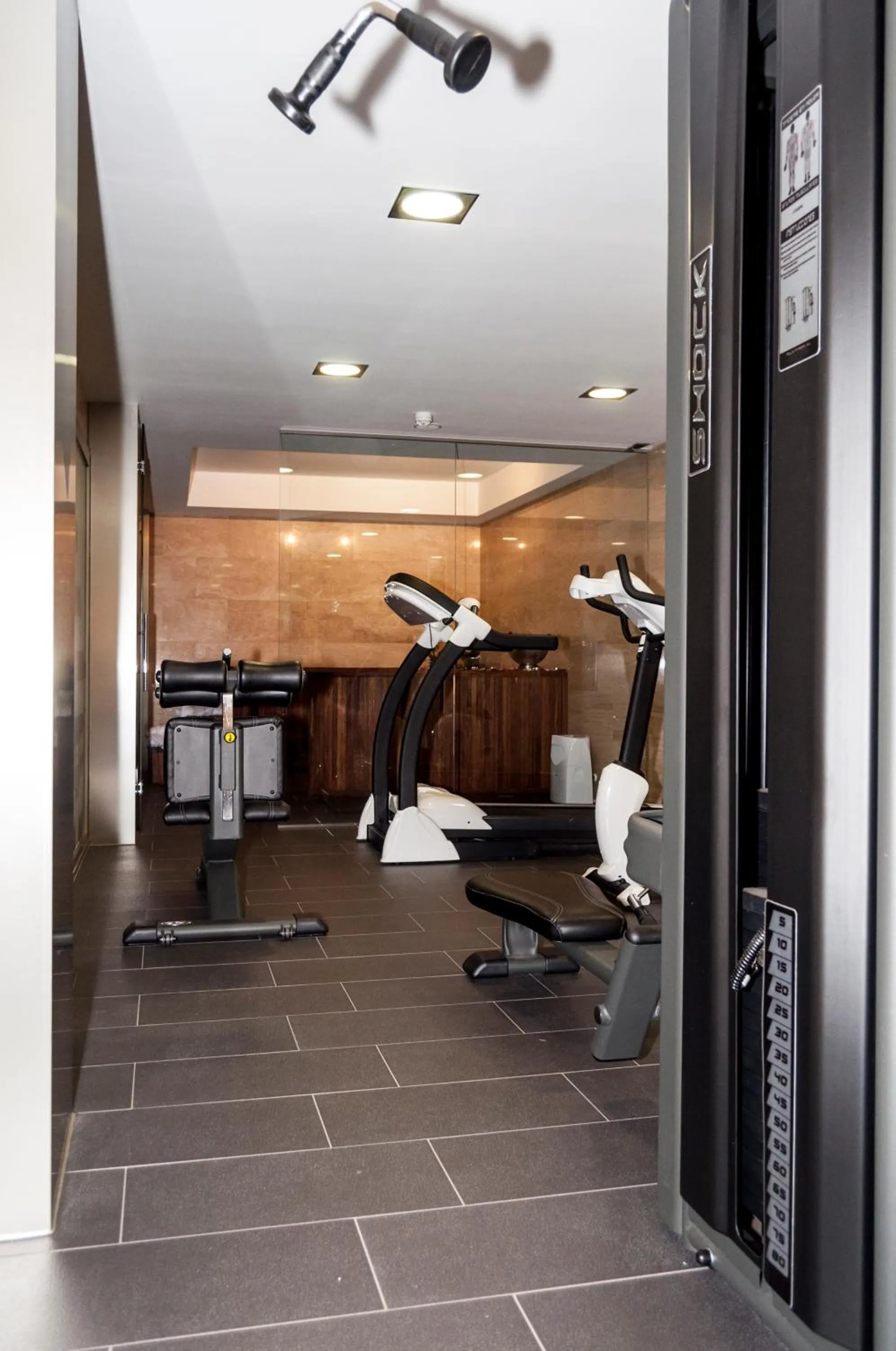 Fitness centre/facilities in Escuderos Hotel Cruz