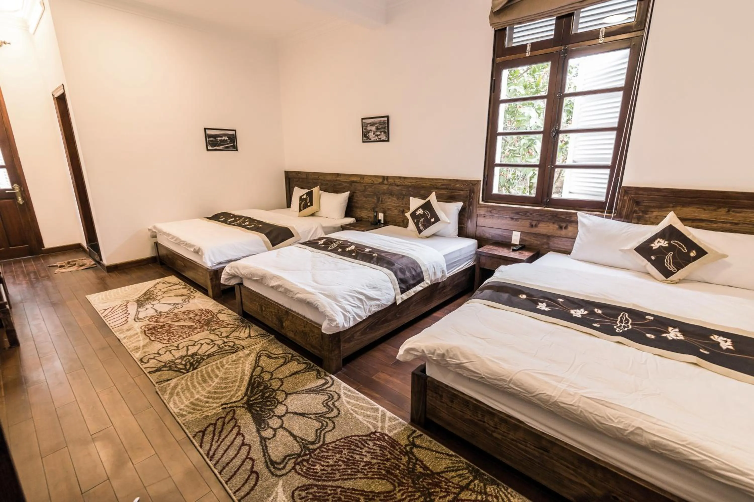 Bed in Dragon Dalat Villa