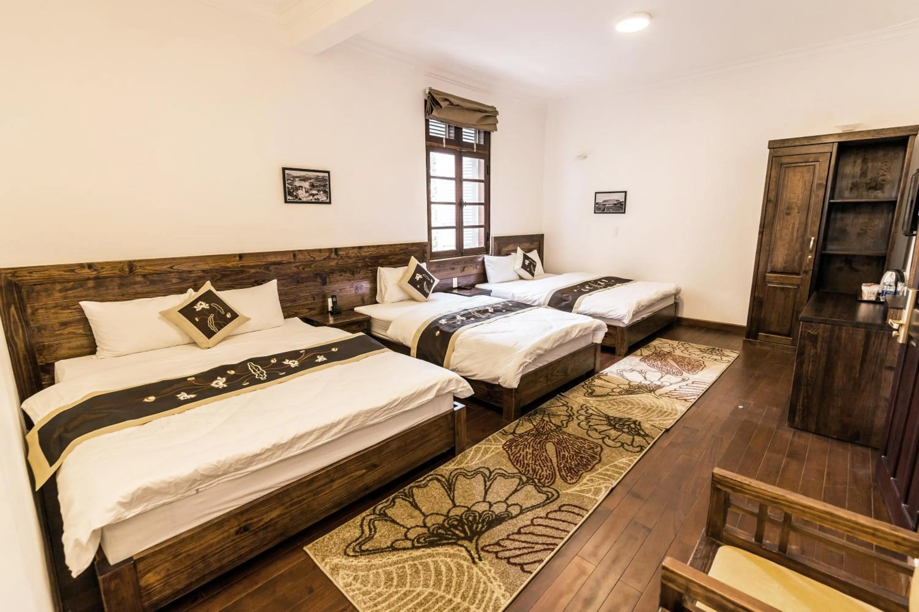 Bed in Dragon Dalat Villa