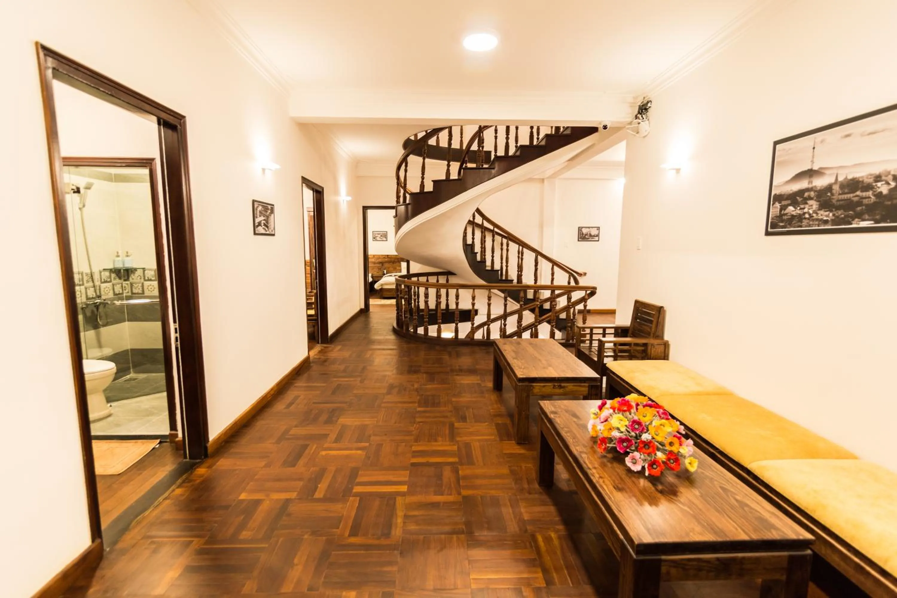 Seating area in Dragon Dalat Villa